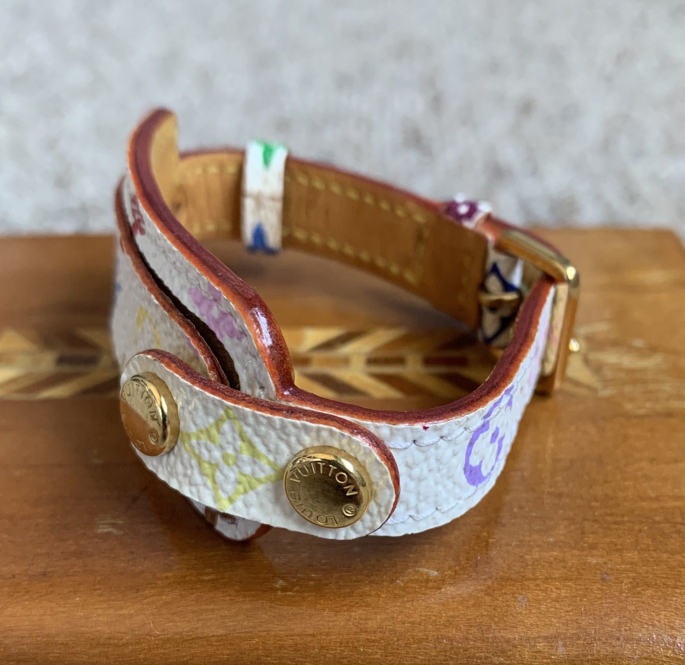 Louis Vuitton × Takashi Murakami S/S 2003 Louis Vuitton Murakami Multi Monogram Bracelet Size ONE SIZE - 4 Thumbnail