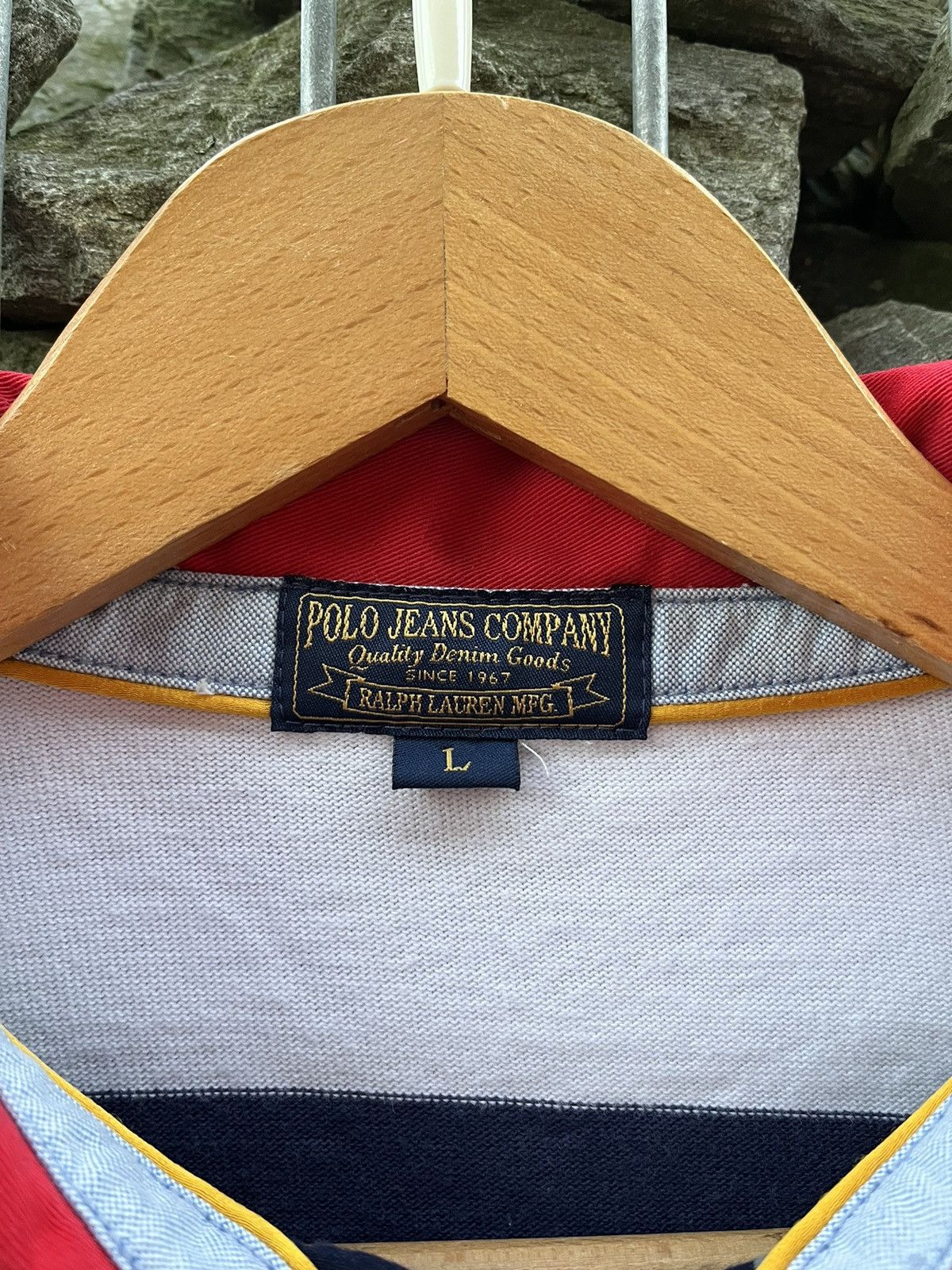 Polo Ralph Lauren Polo Ralph Lauren Long Sleeve T-shirt Y2K Drip Size US L / EU 52-54 / 3 - 7 Thumbnail