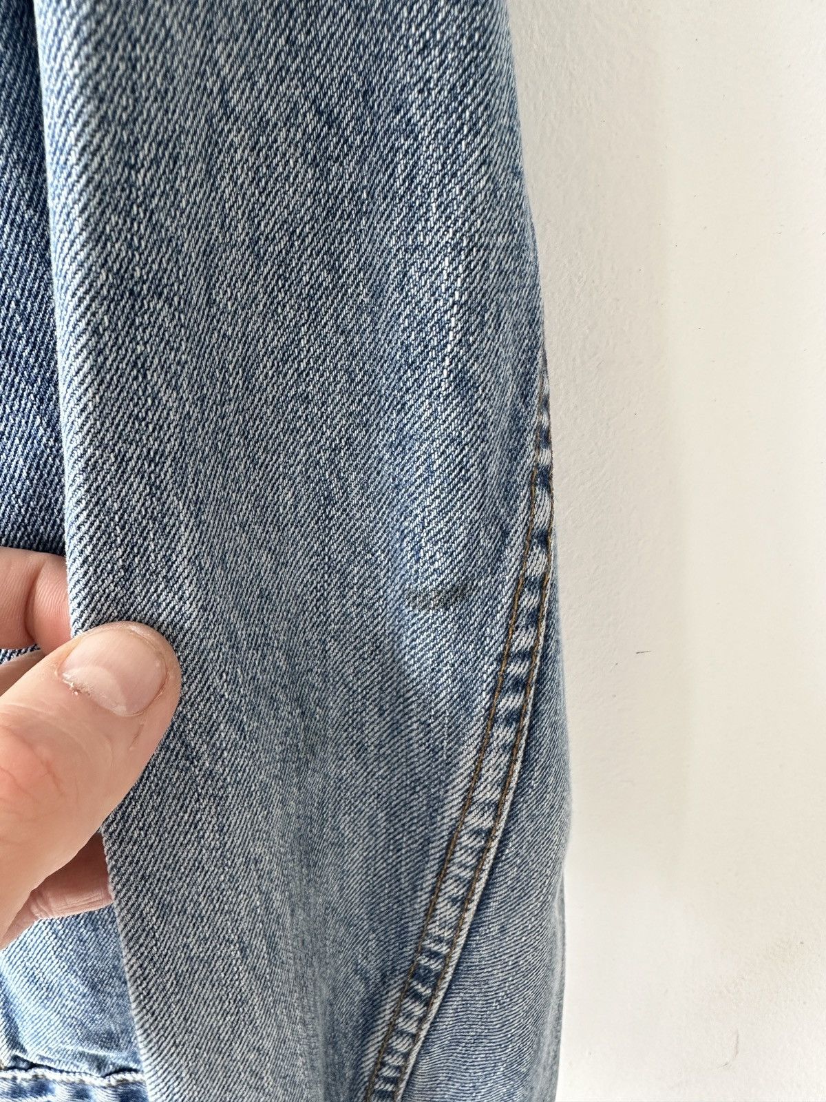 Levi's × Levi's Vintage Clothing Vintage Levi’s Denim Jeans Faded Jacket Size L / US 10 / IT 46 - 7 Thumbnail