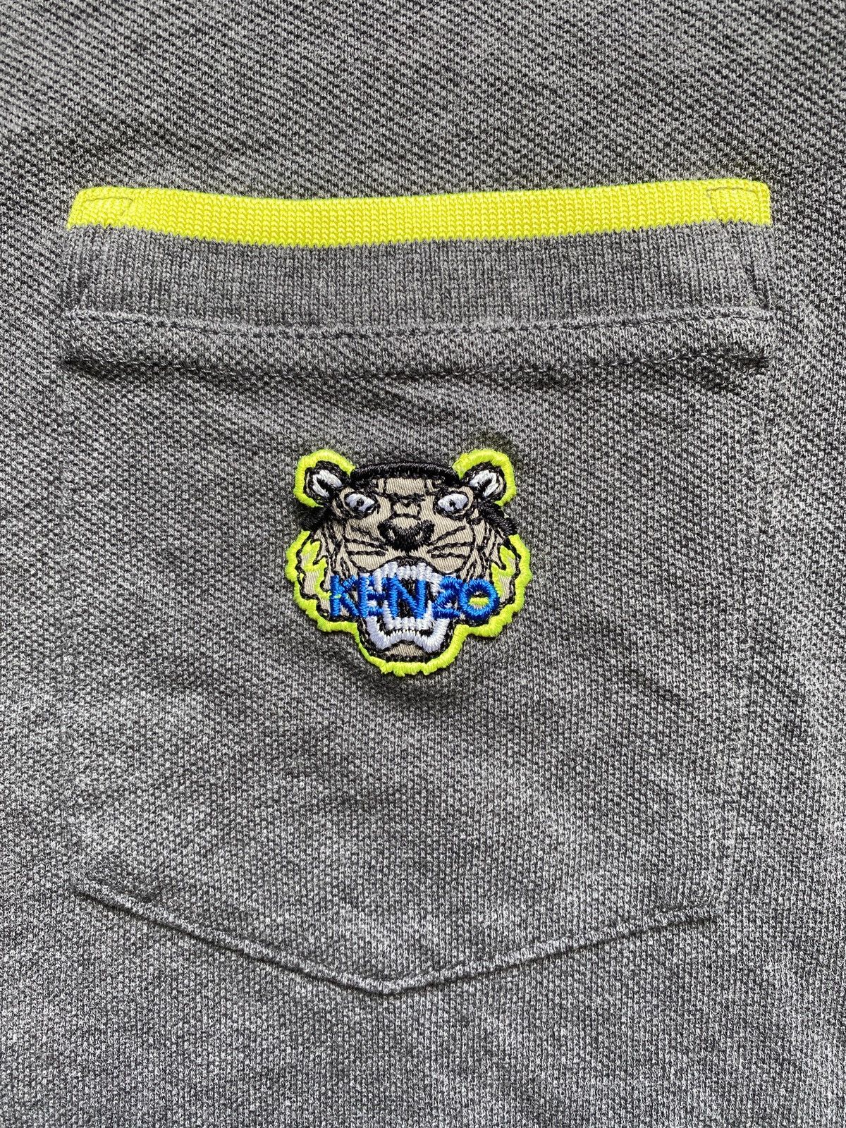 Kenzo Kenzo Tiger Pocket Tee Sz M Size US M / EU 48-50 / 2 - 2 Thumbnail