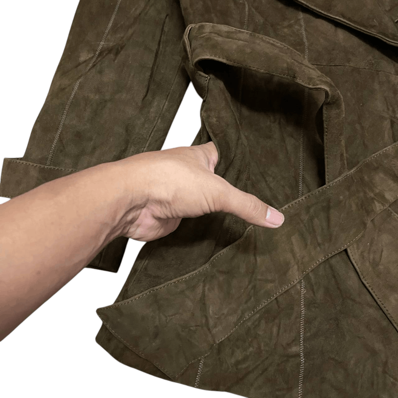 Max Mara Max Mara Leather Coat Jacket Size XS / US 0-2 / IT 36-38 - 5 Thumbnail