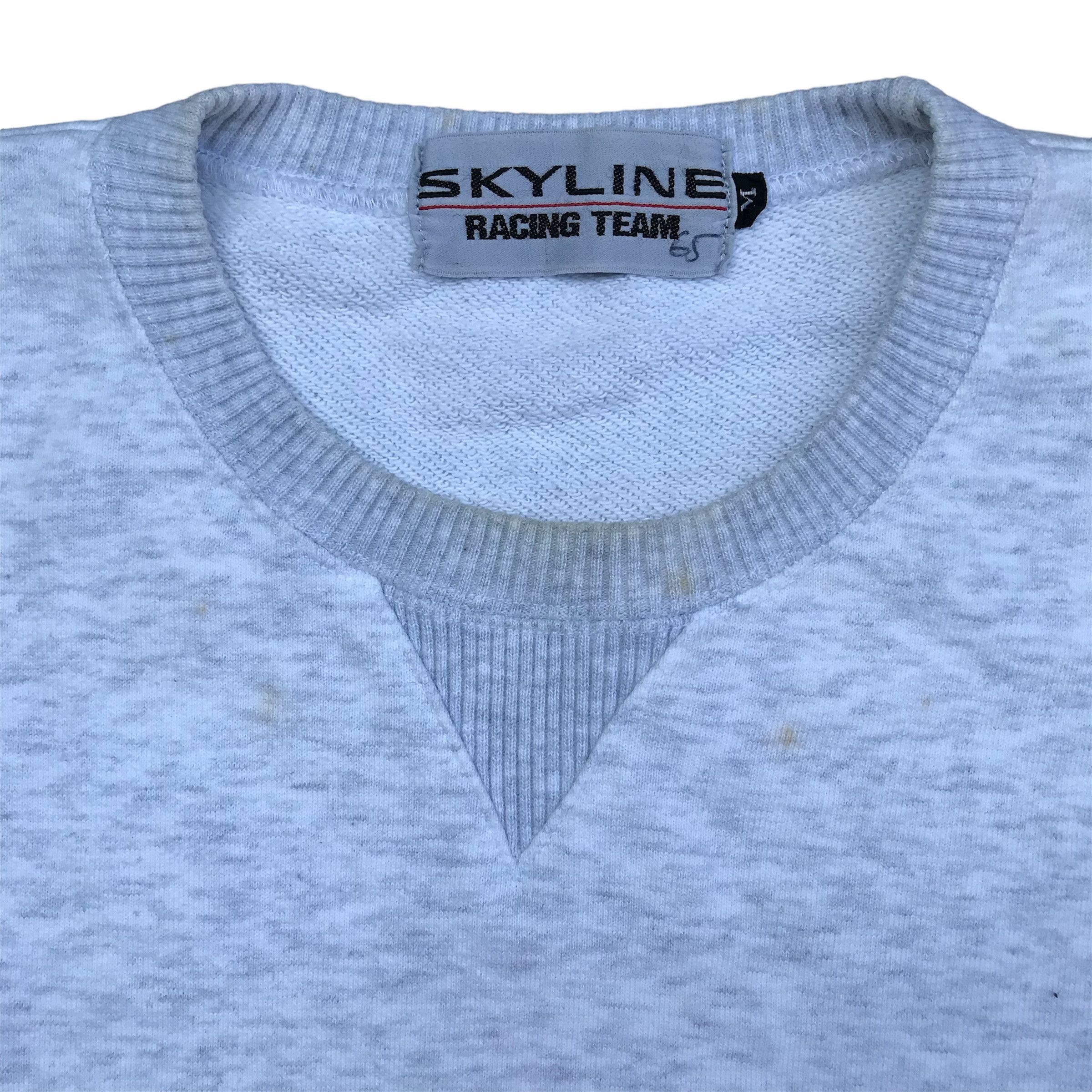 Vintage Vintage 90s Skyline Racing Team Sweatshirt Size M Size US M / EU 48-50 / 2 - 6 Thumbnail