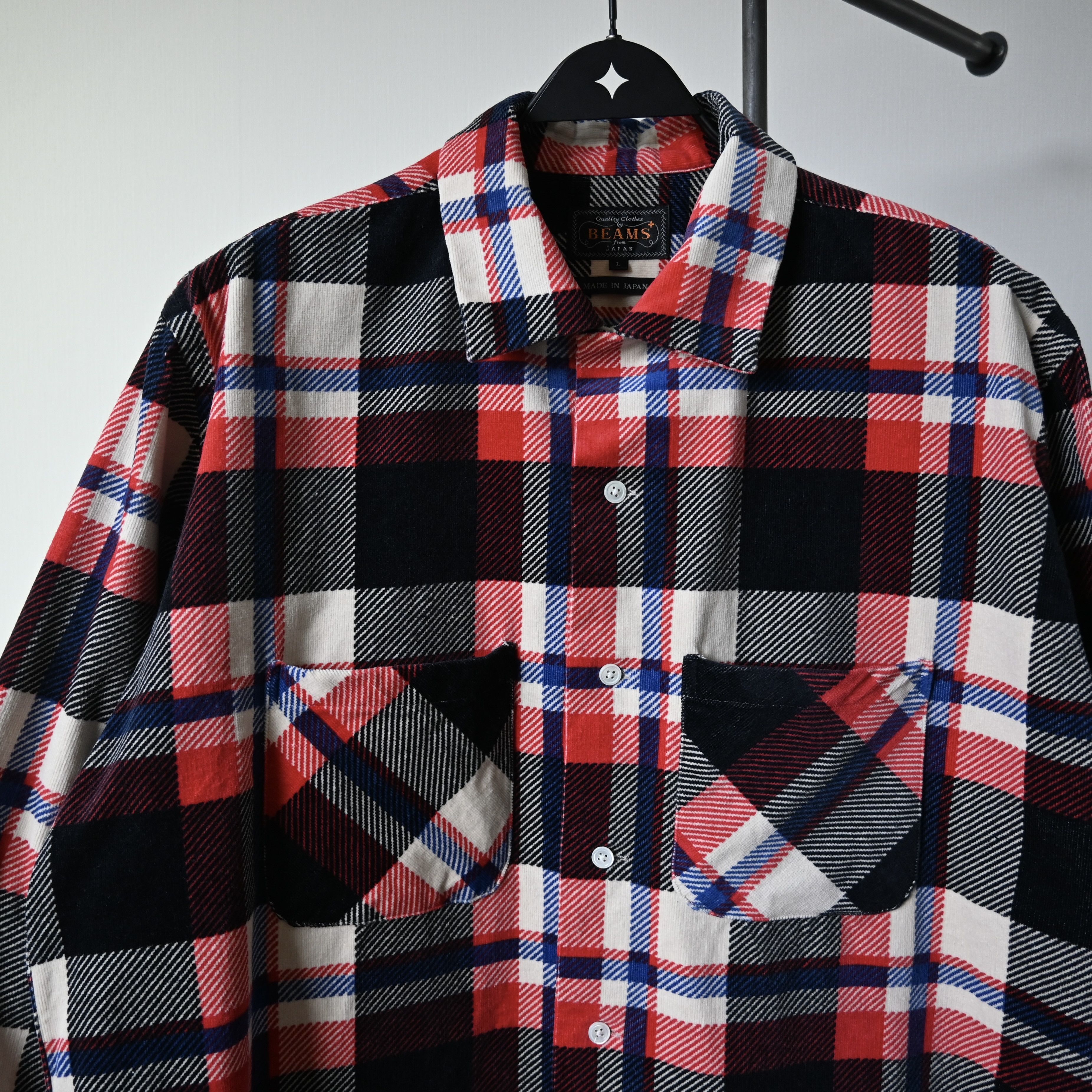 Beams Plus BEAMS Plus midi-heavy corduroy boxy shirt made in Japan Size US L / EU 52-54 / 3 - 6 Thumbnail