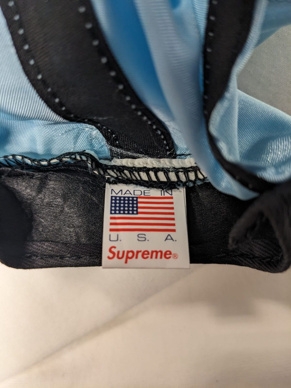 Supreme SS16 SUPREME PLAYBOY SATIN 5 PANEL Snap Back HAT Cap Size ONE SIZE - 6 Thumbnail