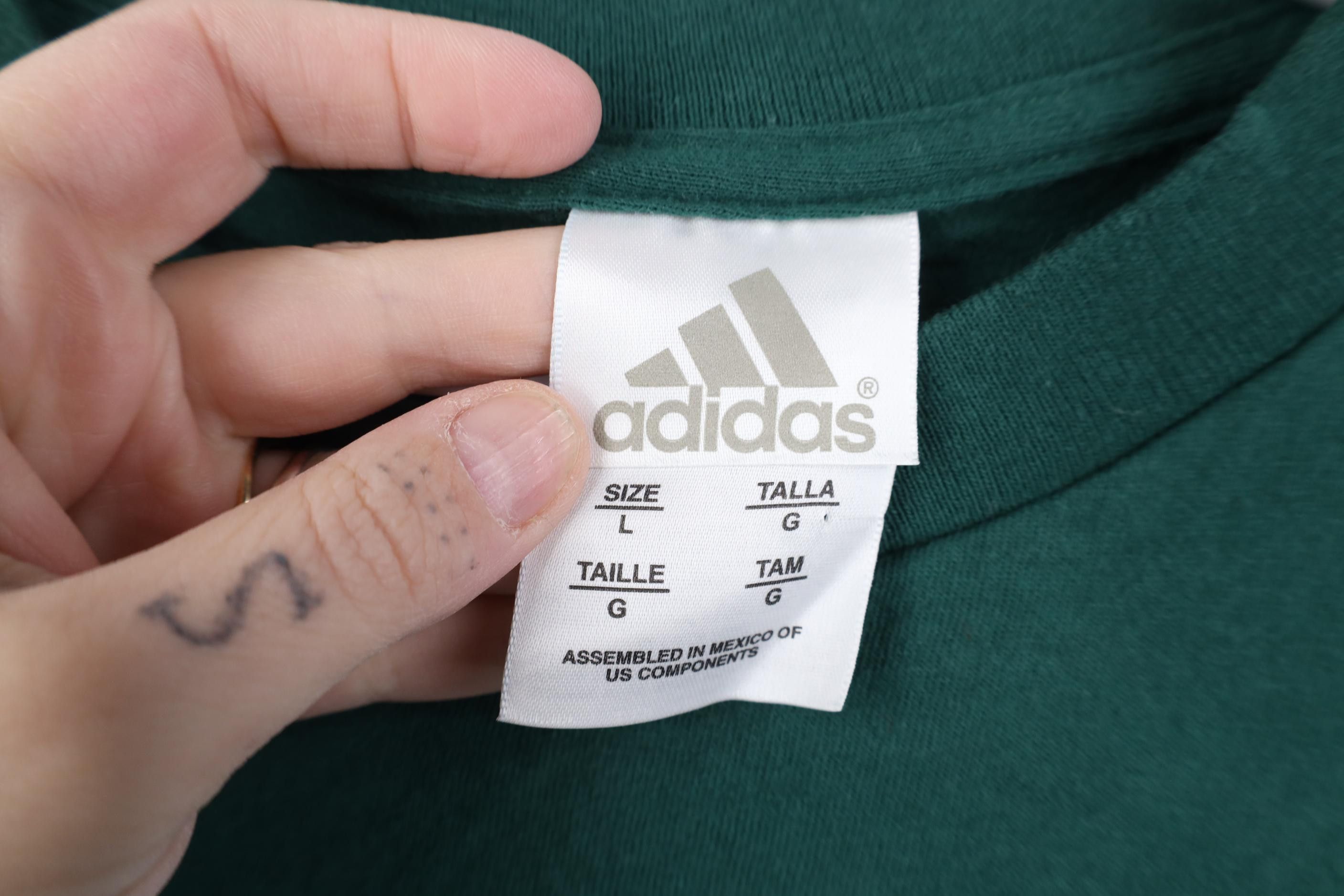 Adidas Vintage Y2K Adidas Madonna University Volleyball T-Shirt Size US L / EU 52-54 / 3 - 7 Thumbnail