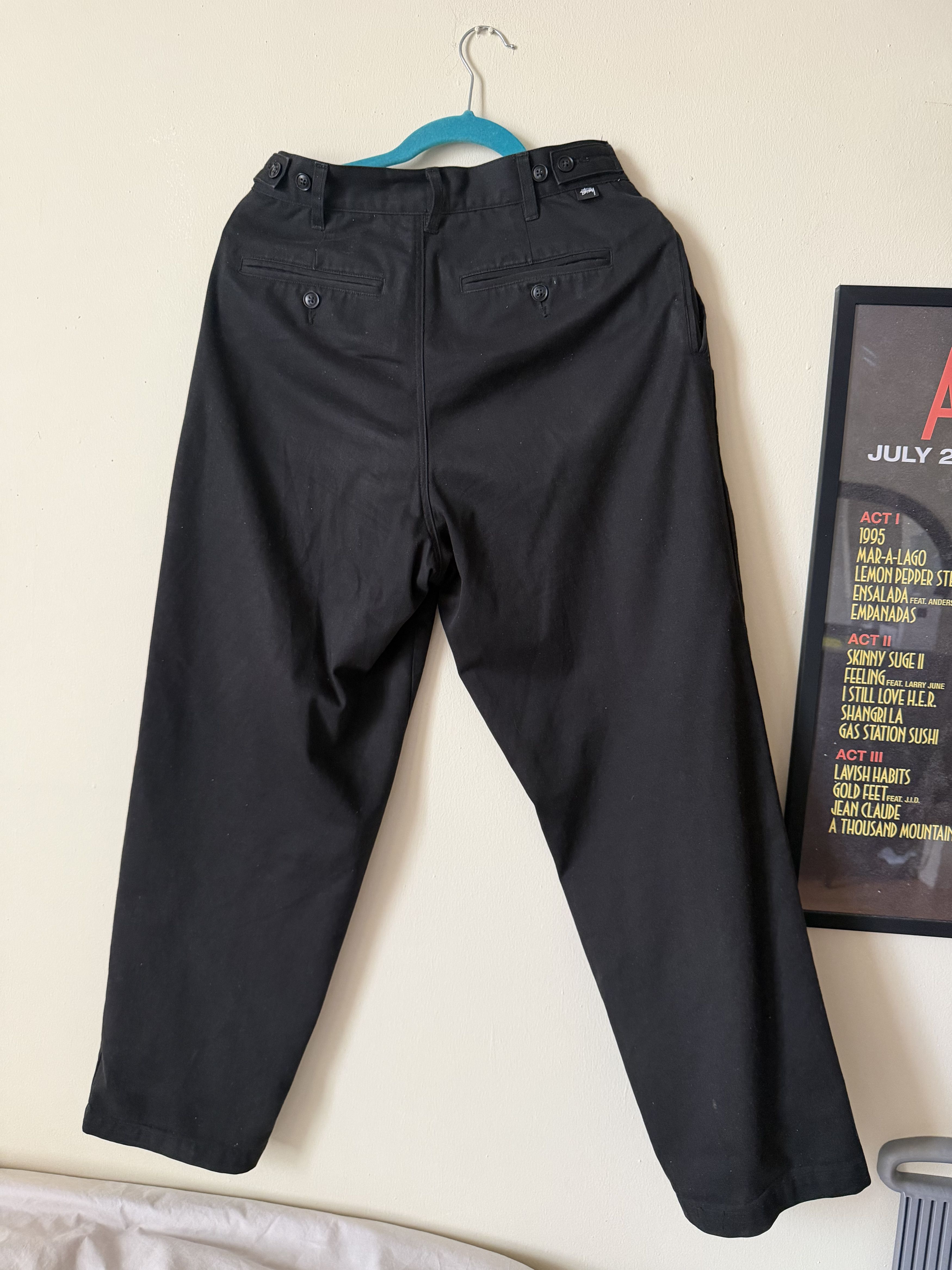 Stussy One pleat chinos Size US 28 / EU 44 - 2 Thumbnail