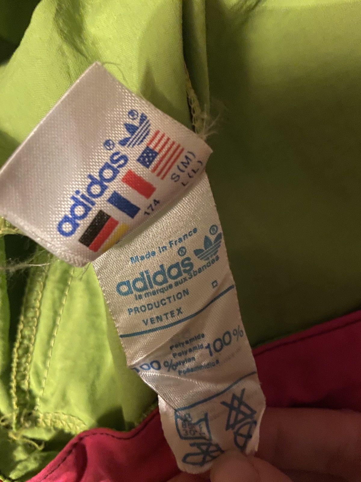 Adidas Vintage jacket Adidas Size US L / EU 52-54 / 3 - 5 Thumbnail