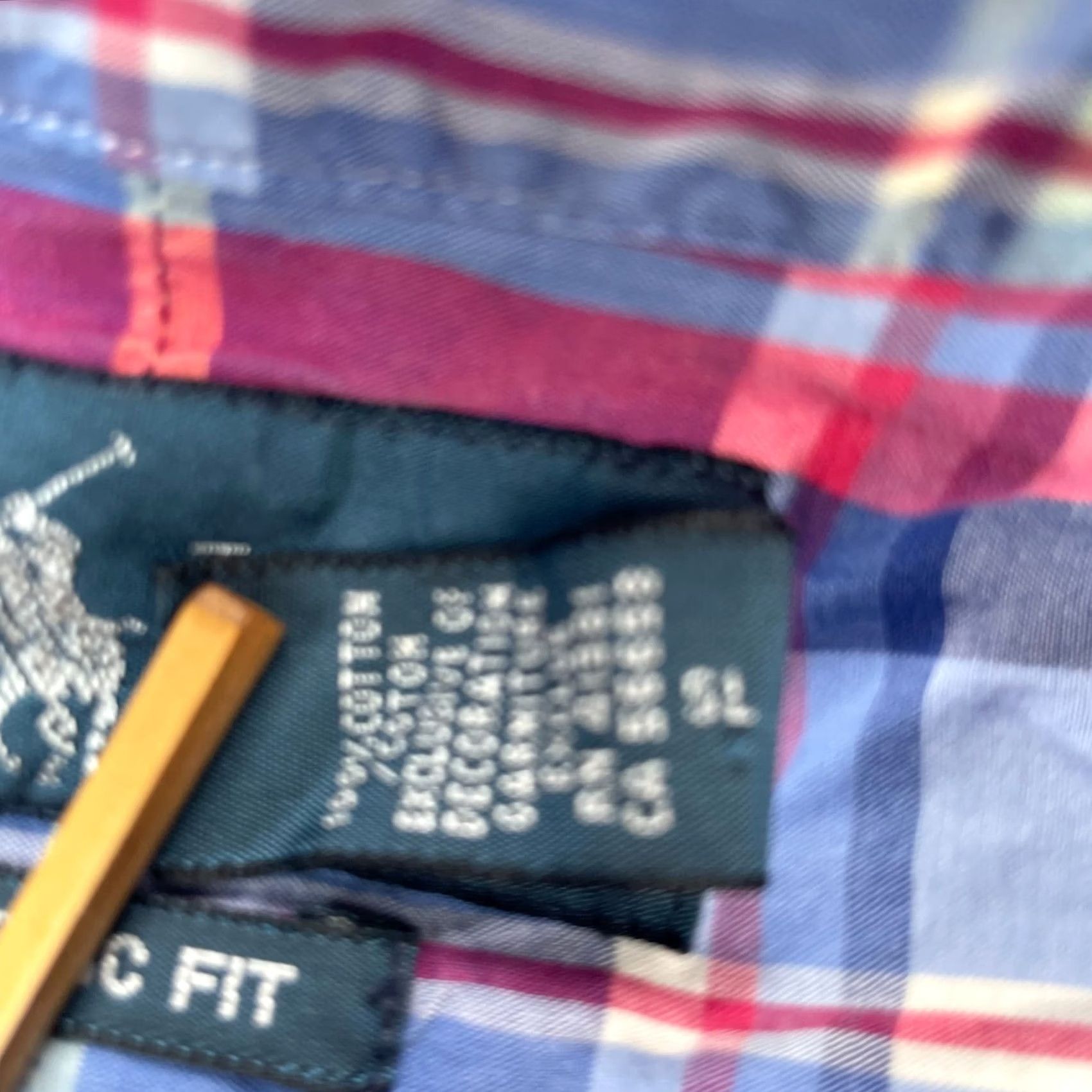 Ralph Lauren VINTAGE Ralph Lauren Shirt Mens XXL Blue Plaid Cotton Classic Fit Button Down Size US XXL / EU 58 / 5 - 6 Thumbnail