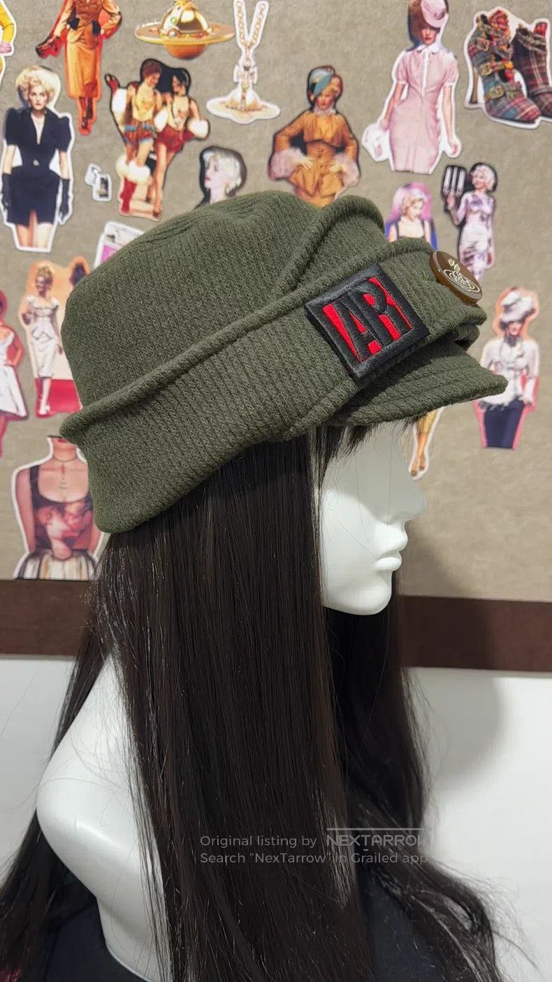 Vivienne Westwood Vivienne Westwood Military Green Hat Size ONE SIZE - 2 Thumbnail
