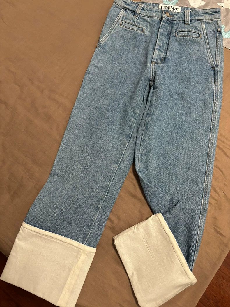 Loewe LOEWE Flip-flop jeans Size 42" / US 20 - 2 Thumbnail