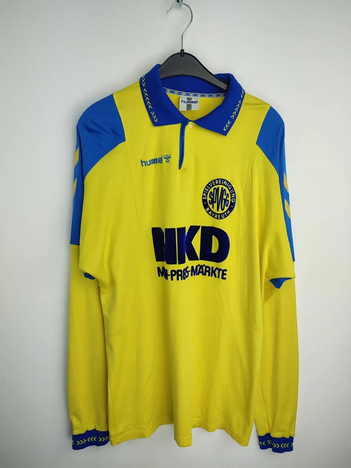 Hummel × Vintage Rare vintage Hummel SpVgg Bayreuth #15 1995-96 Kit FOOTBALL Size US XXL / EU 58 / 5 - 13 Thumbnail