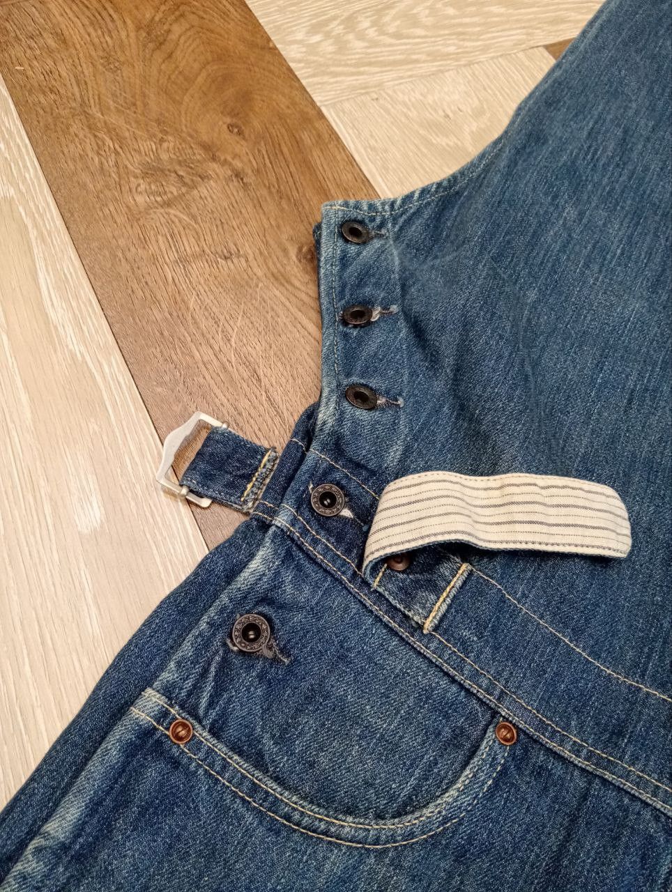 Kapital KAPITAL DENIM WORKER OVERALLS - SIZE XS BLUE Size US 31 - 8 Thumbnail