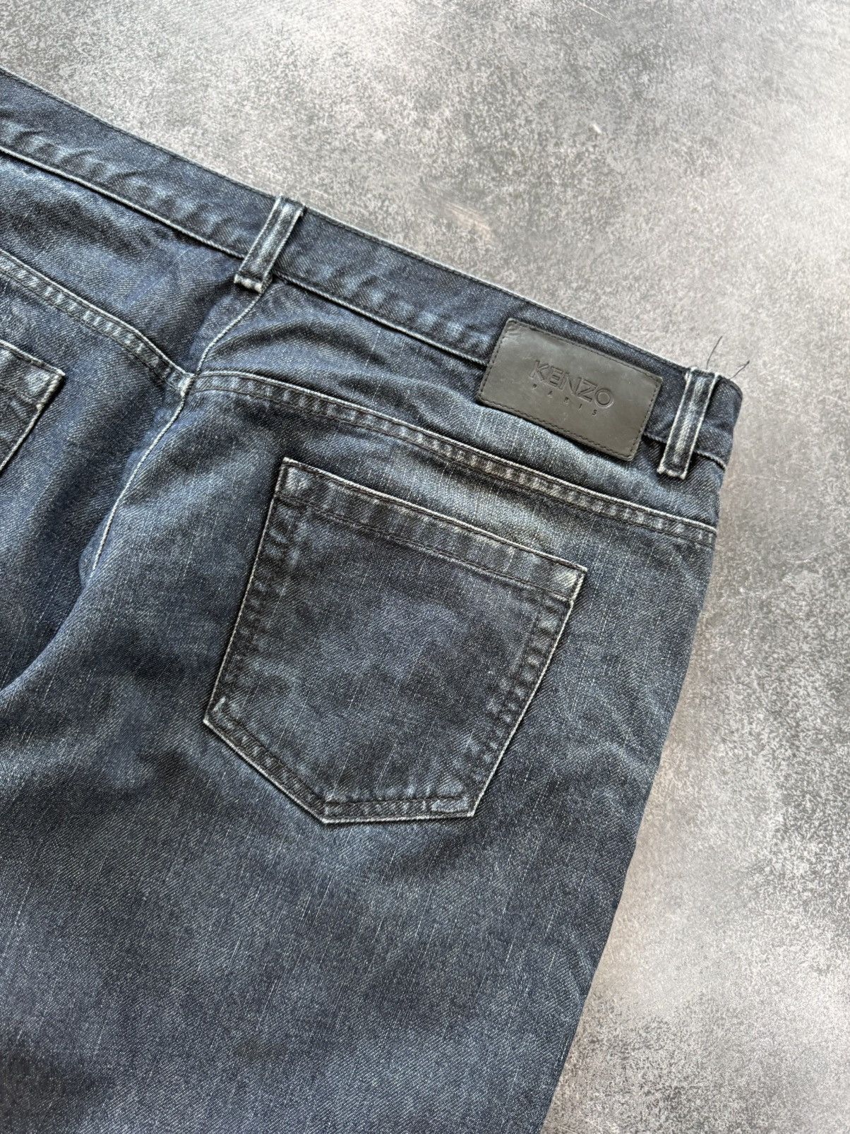 Kenzo Kenzo vintage Y2K distressed denim jeans y2k Size US 36 / EU 52 - 7 Thumbnail