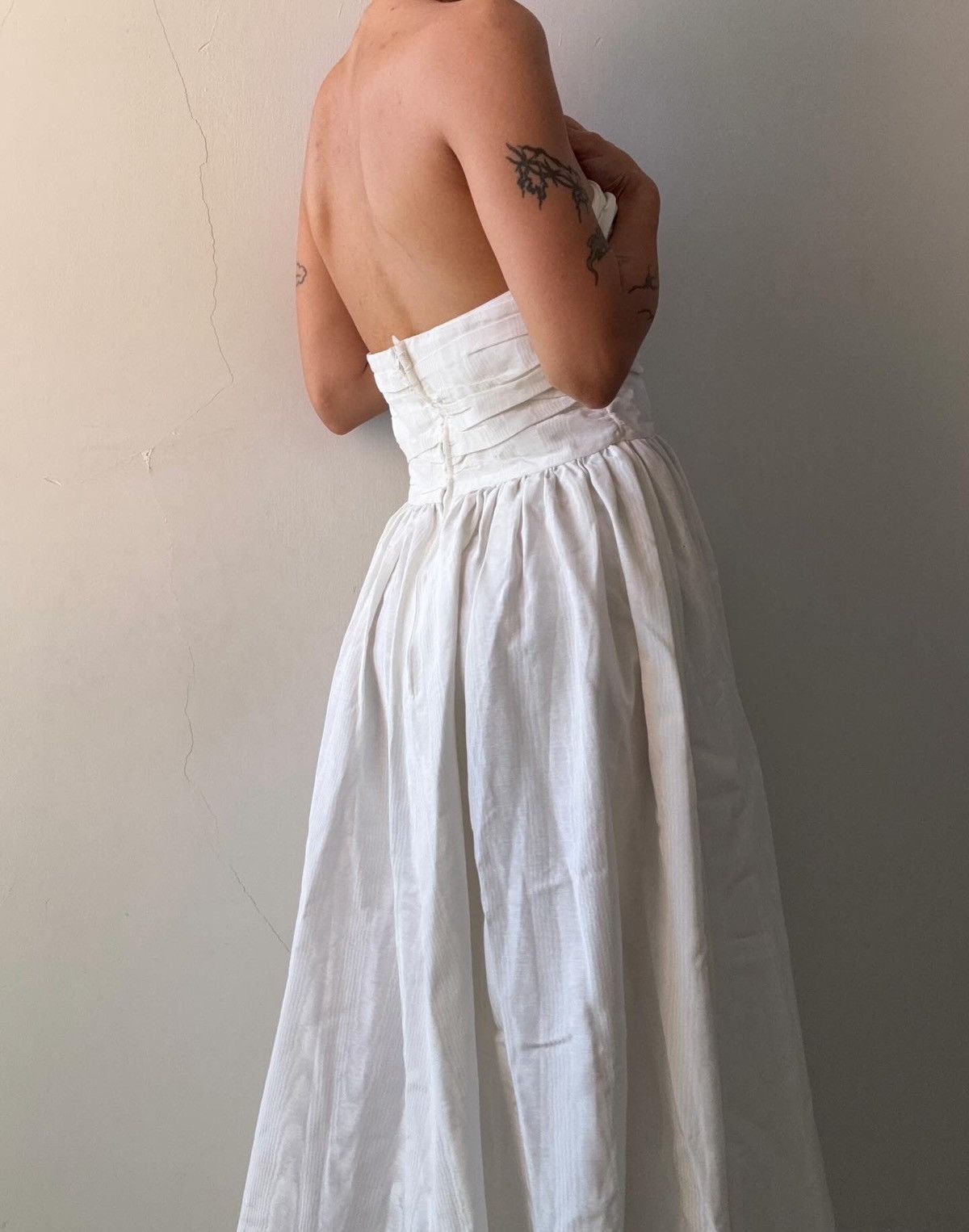 Laura Ashley Vintage Laura Ashley wedding dress Size L / US 10 / IT 46 - 2 Thumbnail