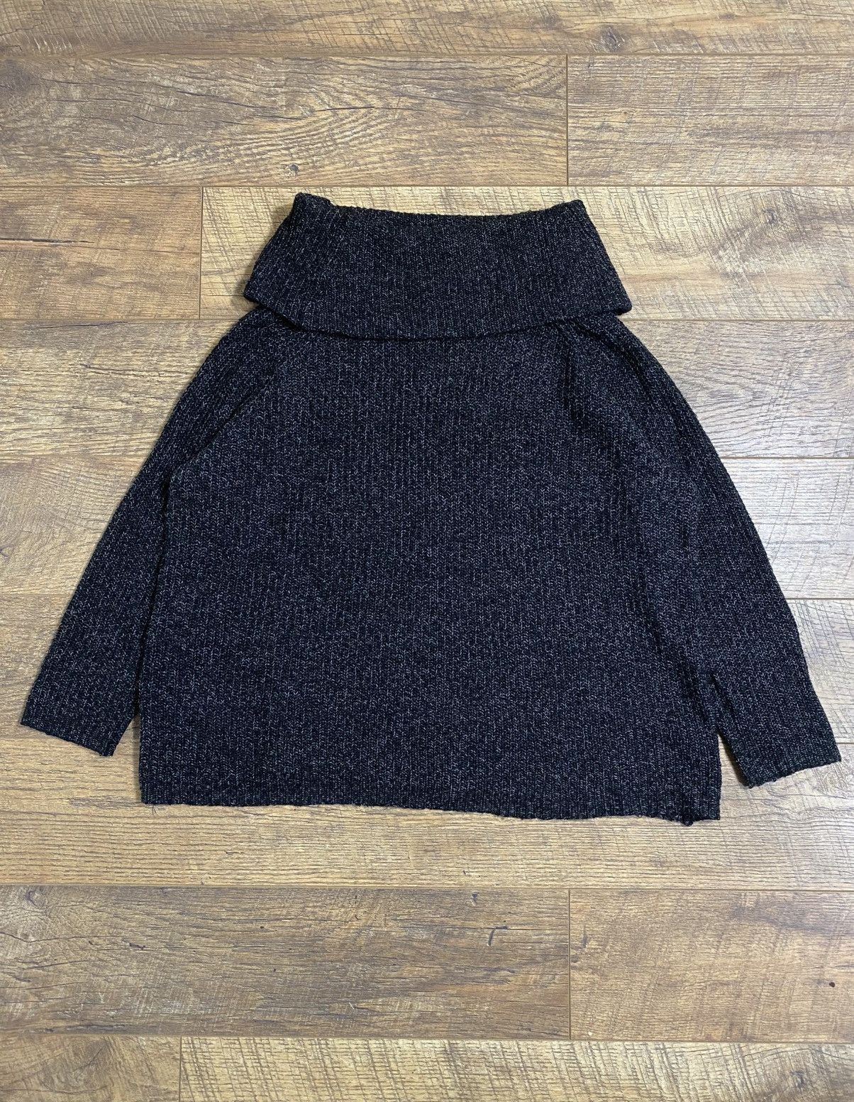 Denim & Supply Ralph Lauren RARE Y2K 90s Ralph Lauren Denim & Supply Cowl Neck Melange Size L / US 10 / IT 46 - 1 Thumbnail
