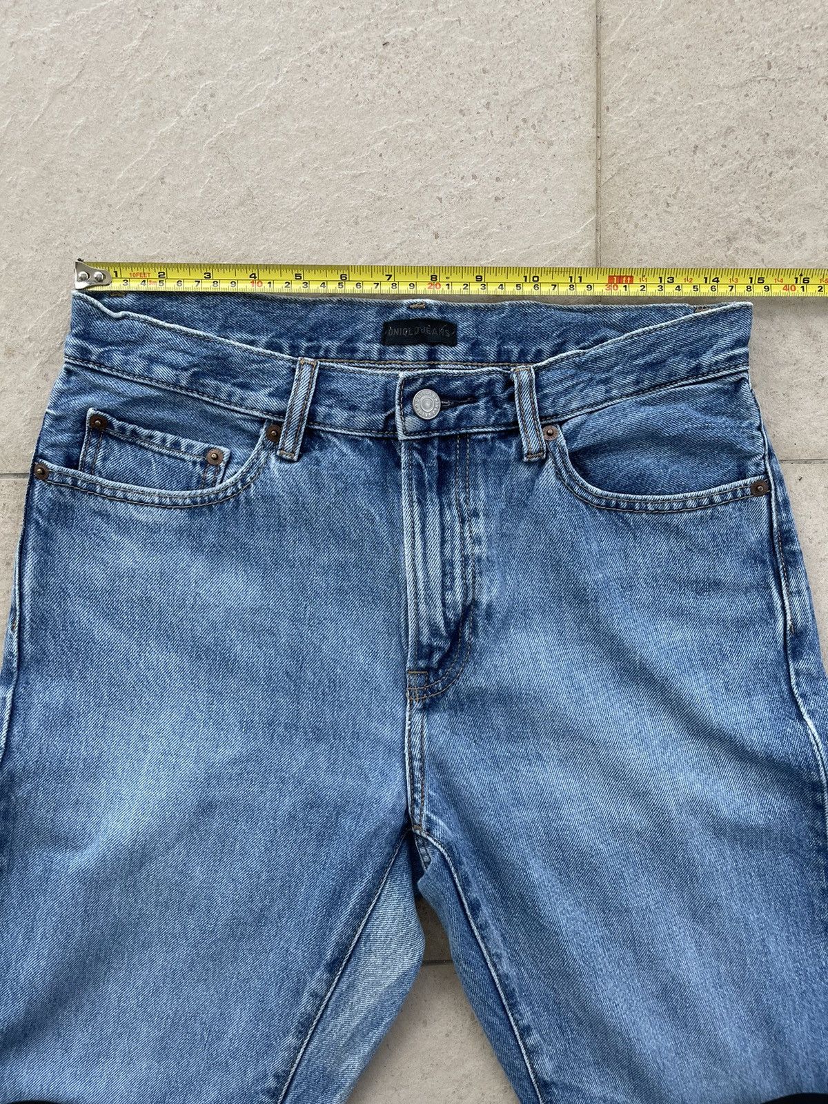 Japanese Brand × Uniqlo 🔥Japanese Brand Uniqlo Distressed Denim W29🔥 Size US 29 - 5 Thumbnail