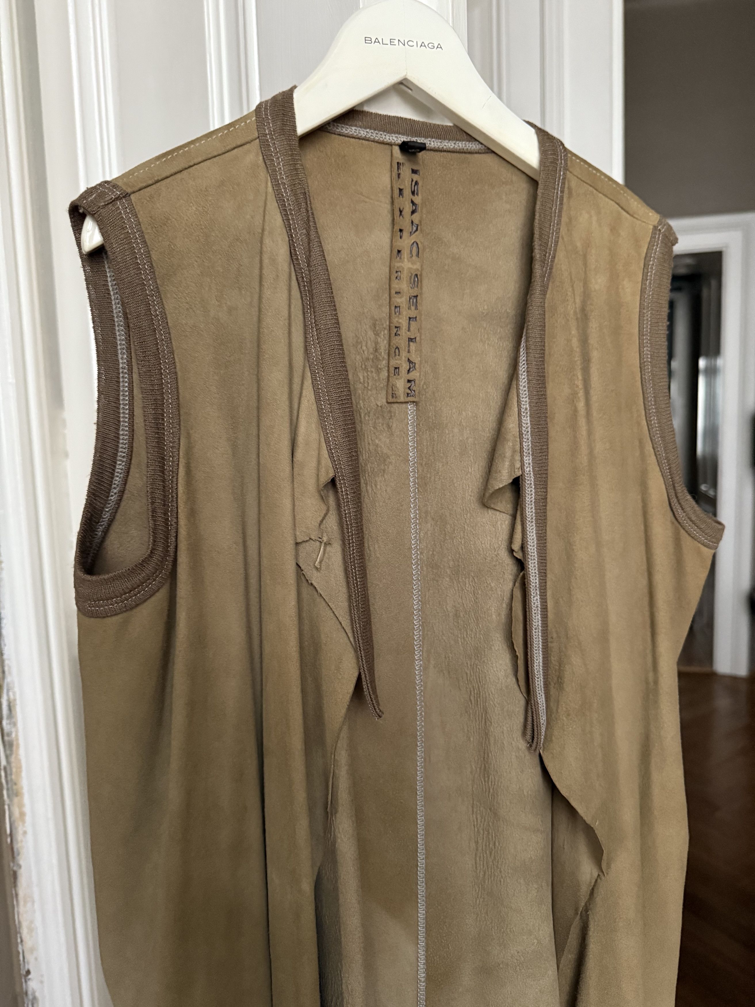 Isaac Sellam Experience ISAAC SELLAM VEST (Worn twice) FR. SIZE -40 Size M / US 6-8 / IT 42-44 - 6 Thumbnail