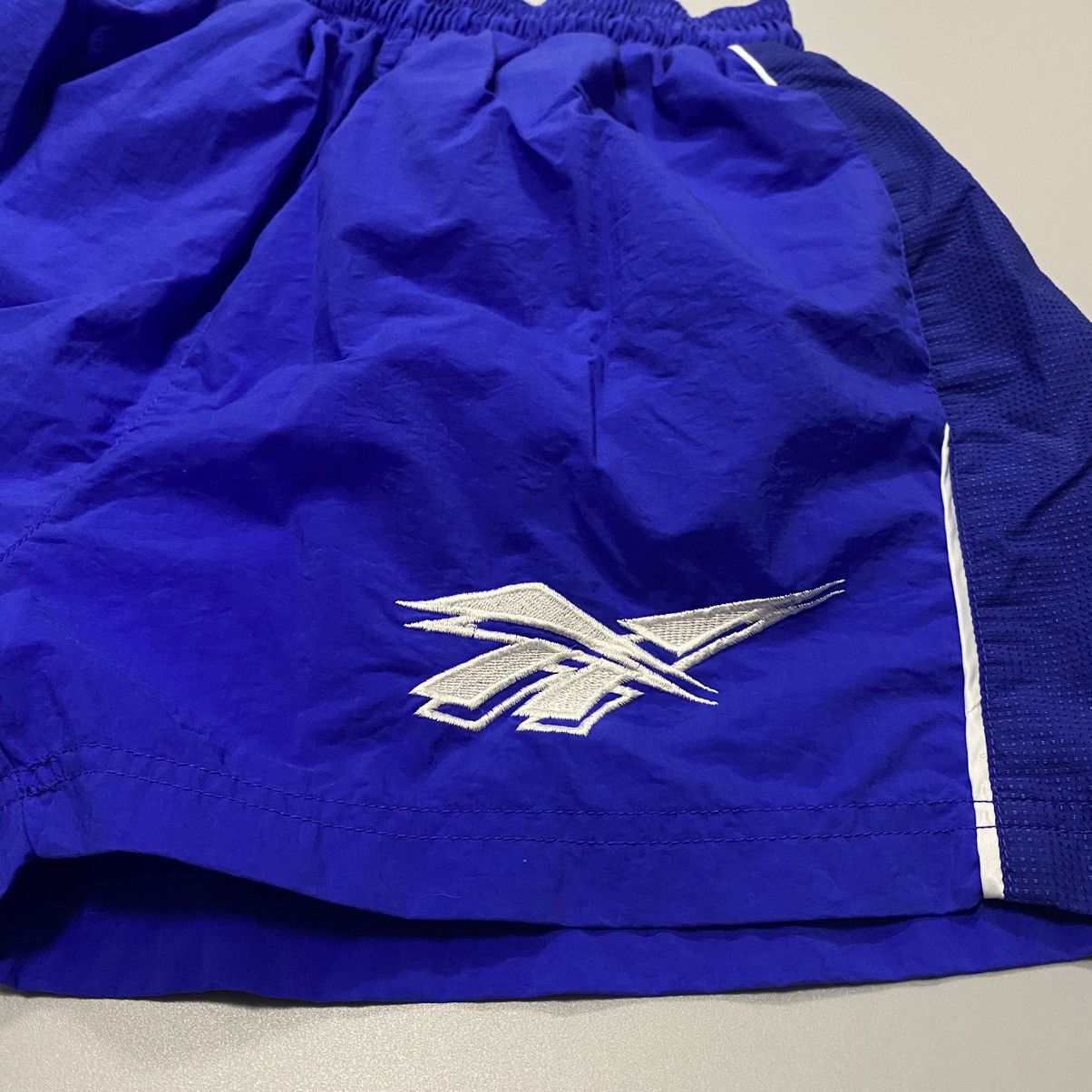Reebok × Vintage Vintage Reebok Blue Shorts 1990s Soccer Football Size US 30 / EU 46 - 3 Thumbnail