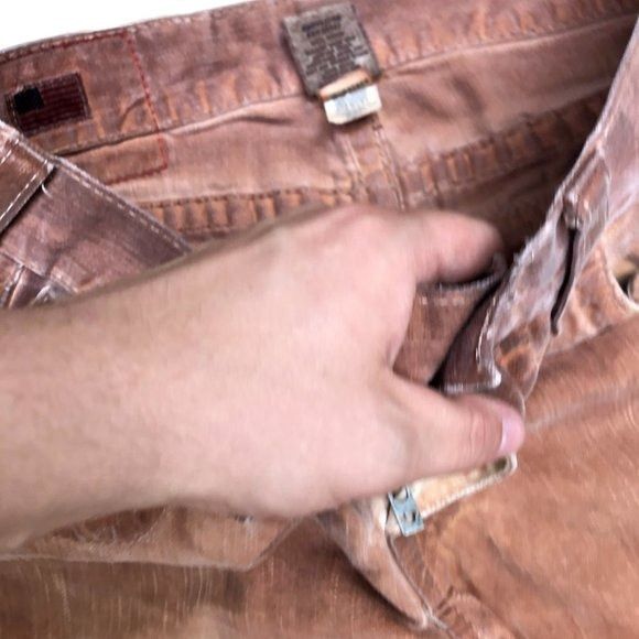 True Religion × Vintage Vintage True Religion Jeans Size 32 RICKY DIRTY ORANGE Size US 32 / EU 48 - 3 Thumbnail
