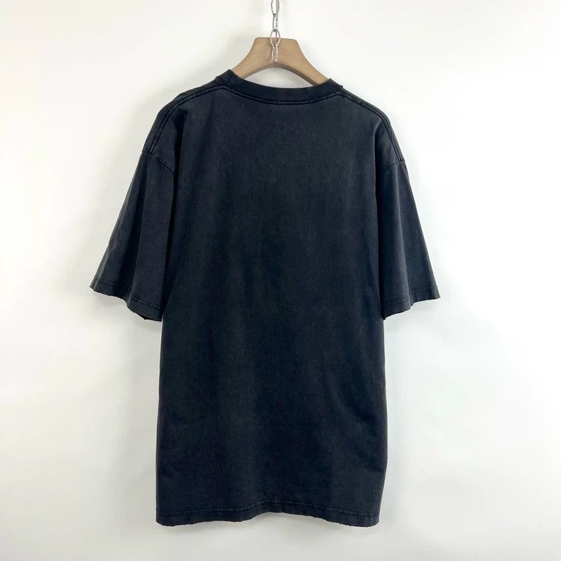 Balenciaga Balenciaga Logo Letter Signature Washed Worn Crew Neck T-S Size US S / EU 44-46 / 1 - 4 Thumbnail