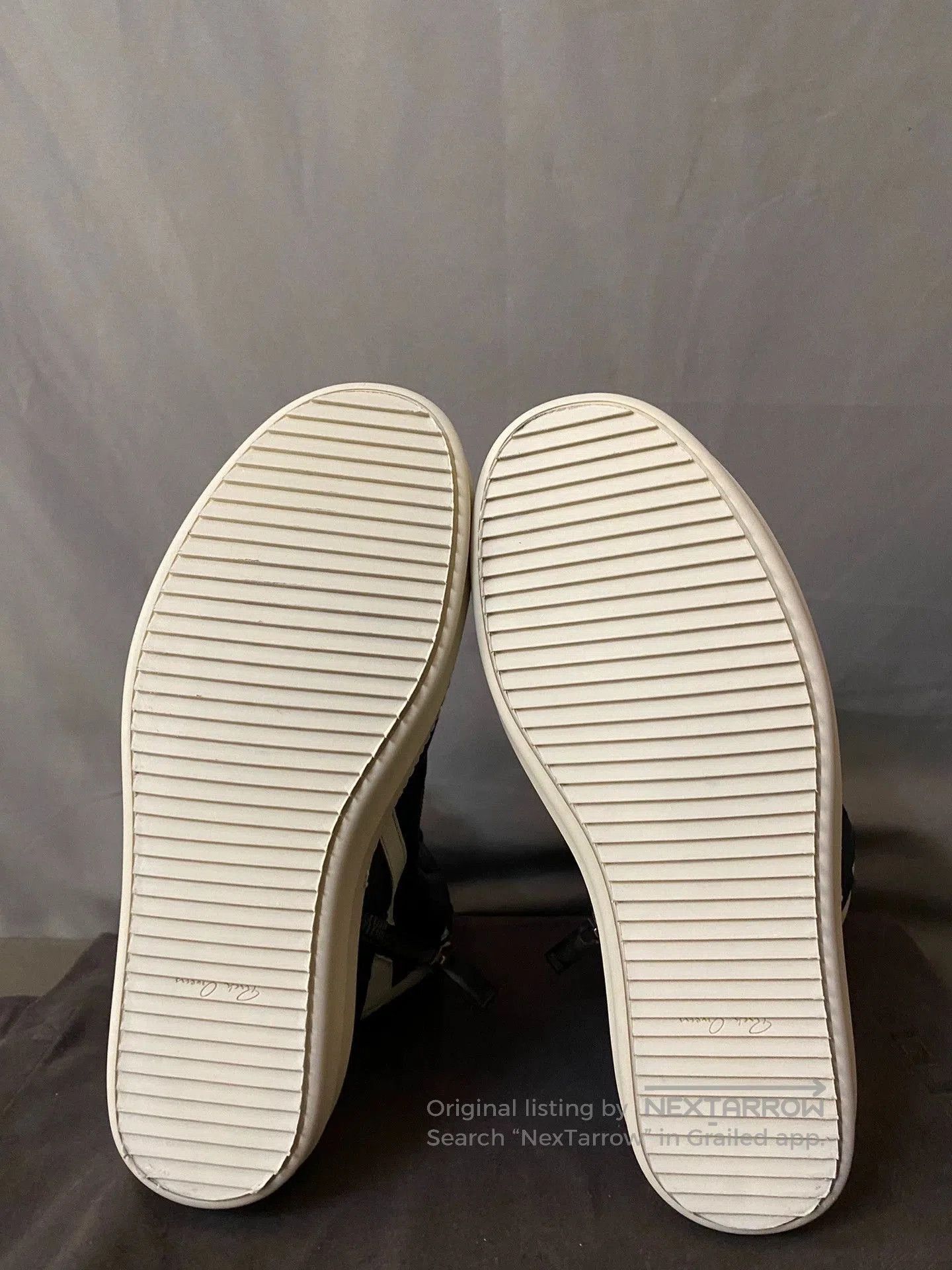 Rick Owens rick owens high-top leather sneakers size 43. Size US 10 / EU 43 - 7 Thumbnail