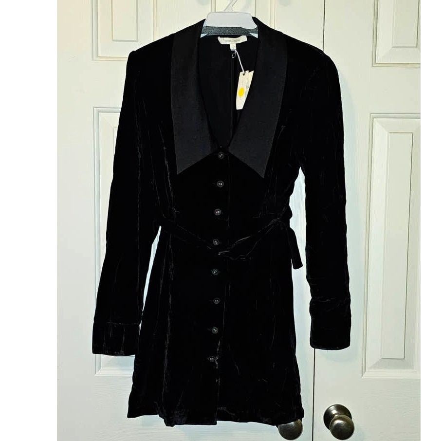 Anthropologie New Anthropologie Favorite Daughter The Dynasty Dress $328 Size XS / US 0-2 / IT 36-38 - 6 Thumbnail