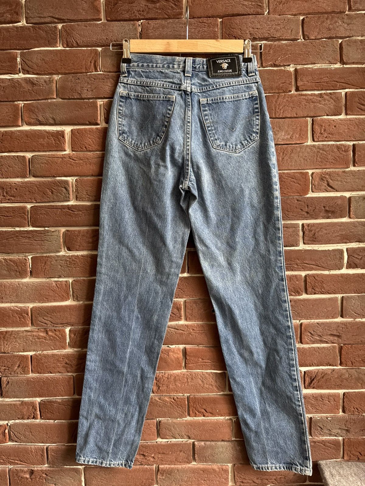 Versace Versace Jeans Couture Vintage Y2k Denim Pans Hype Washed Size US 26 / EU 42 - 1 Thumbnail