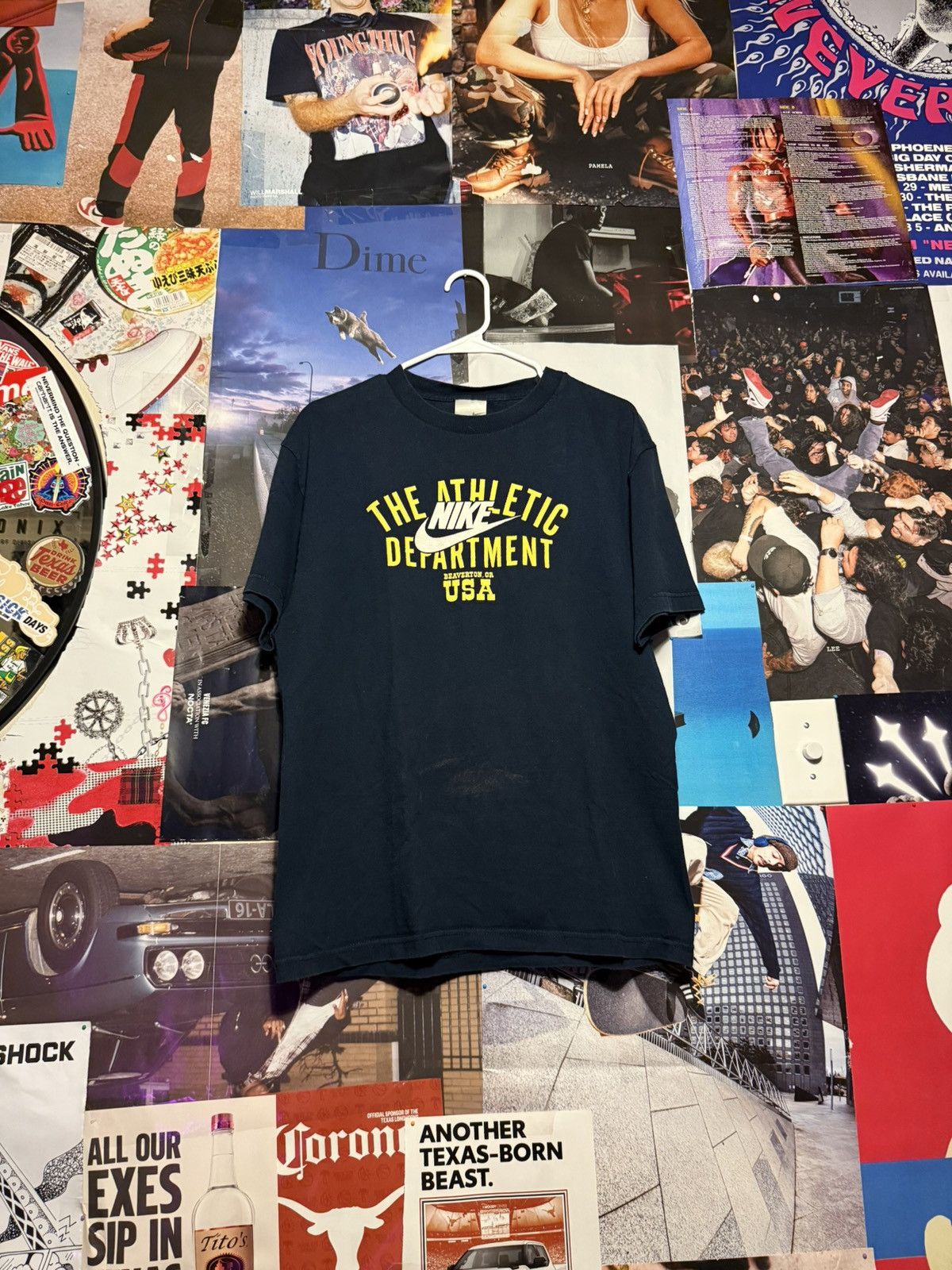 Nike Nike “The Athletic Department” tee L navy Beaverton OR USA Size US L / EU 52-54 / 3 - 1 Thumbnail