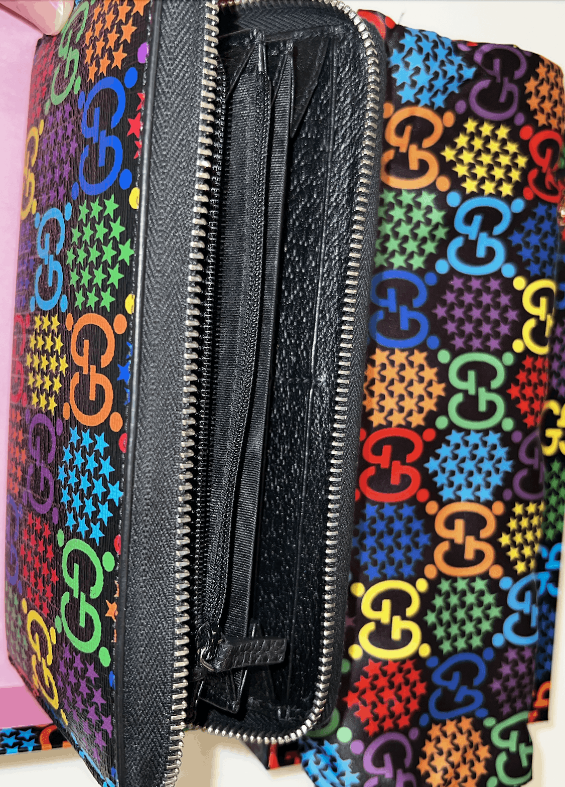 Gucci Gucci Psychedelic Long Wallet Size ONE SIZE - 4 Thumbnail