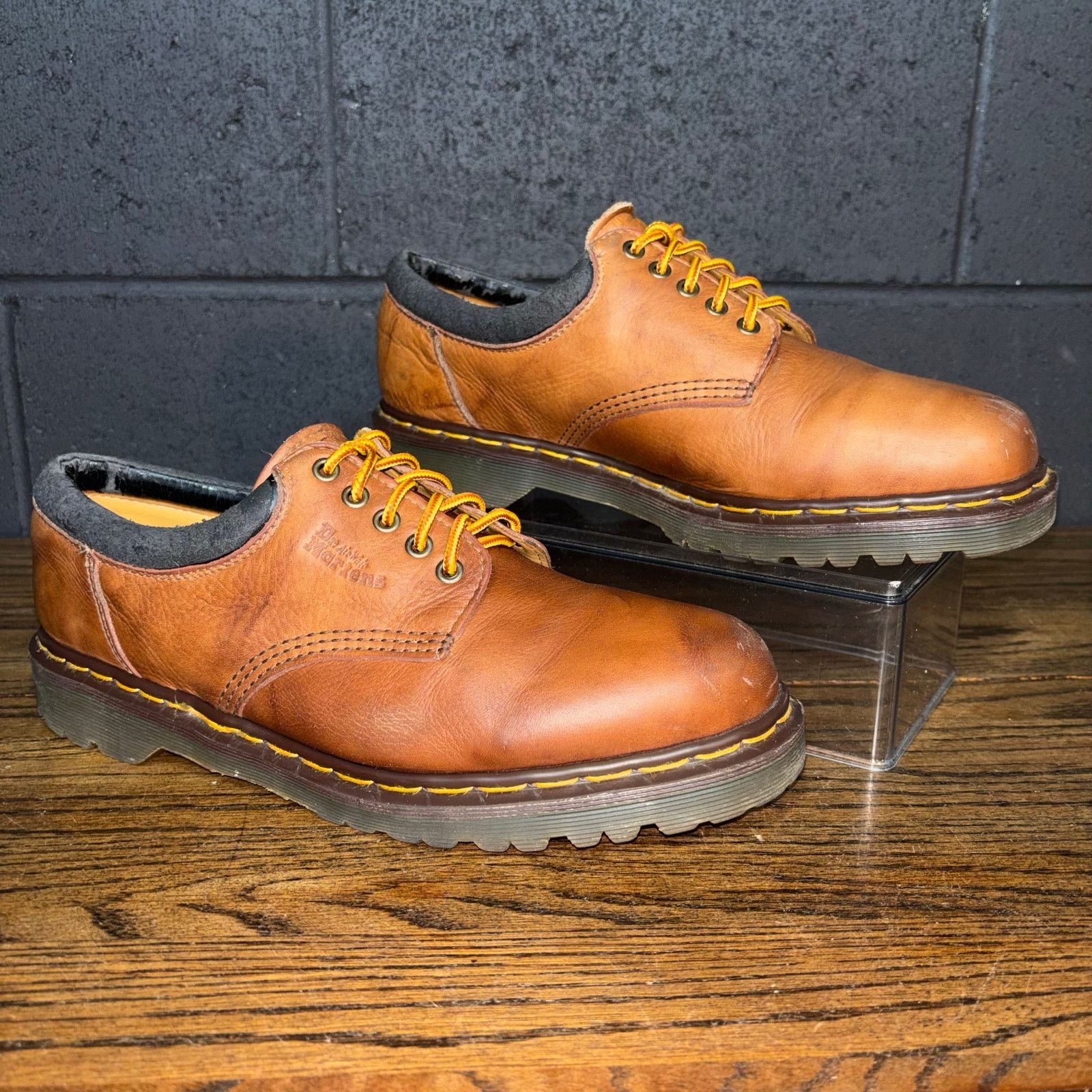 Dr Martens 8053 Made In England Brown Leather Oxford Shoes