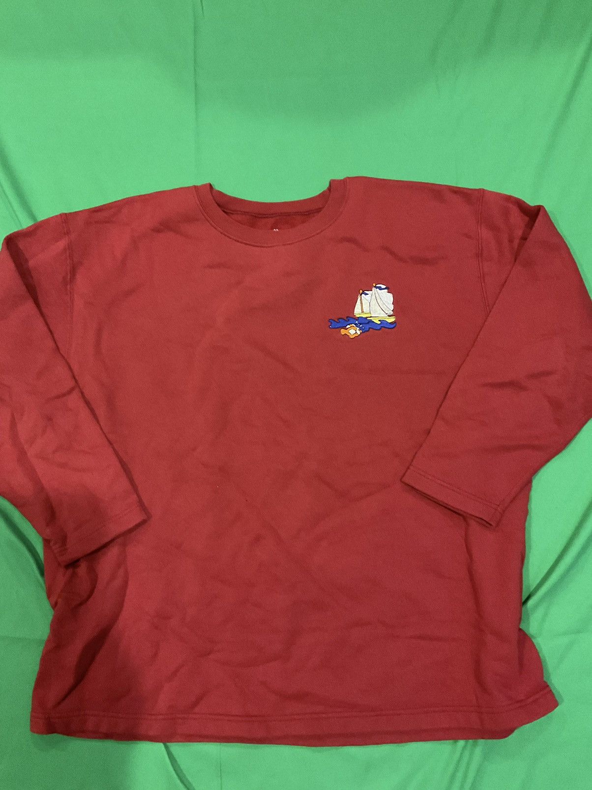 Vintage Vintage fishing crewneck sweatshirt Size US XL / EU 56 / 4 - 1 Thumbnail