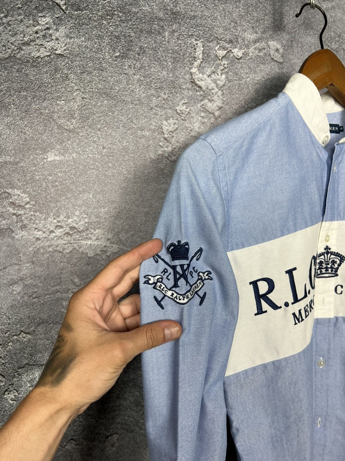 Polo Ralph Lauren Vintage Ralph Lauren Mercer Club Bleecker Classic Shirt Size S / US 4 / IT 40 - 6 Thumbnail