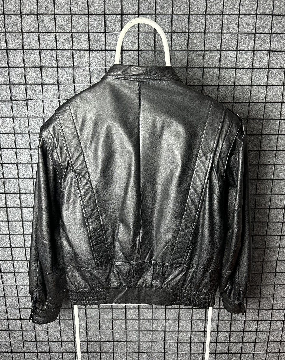 Angelo Litrico × Genuine Leather Angelo Litrico Vintage Leather Transformer Vest Jacket SizeM Size US M / EU 48-50 / 2 - 9 Thumbnail