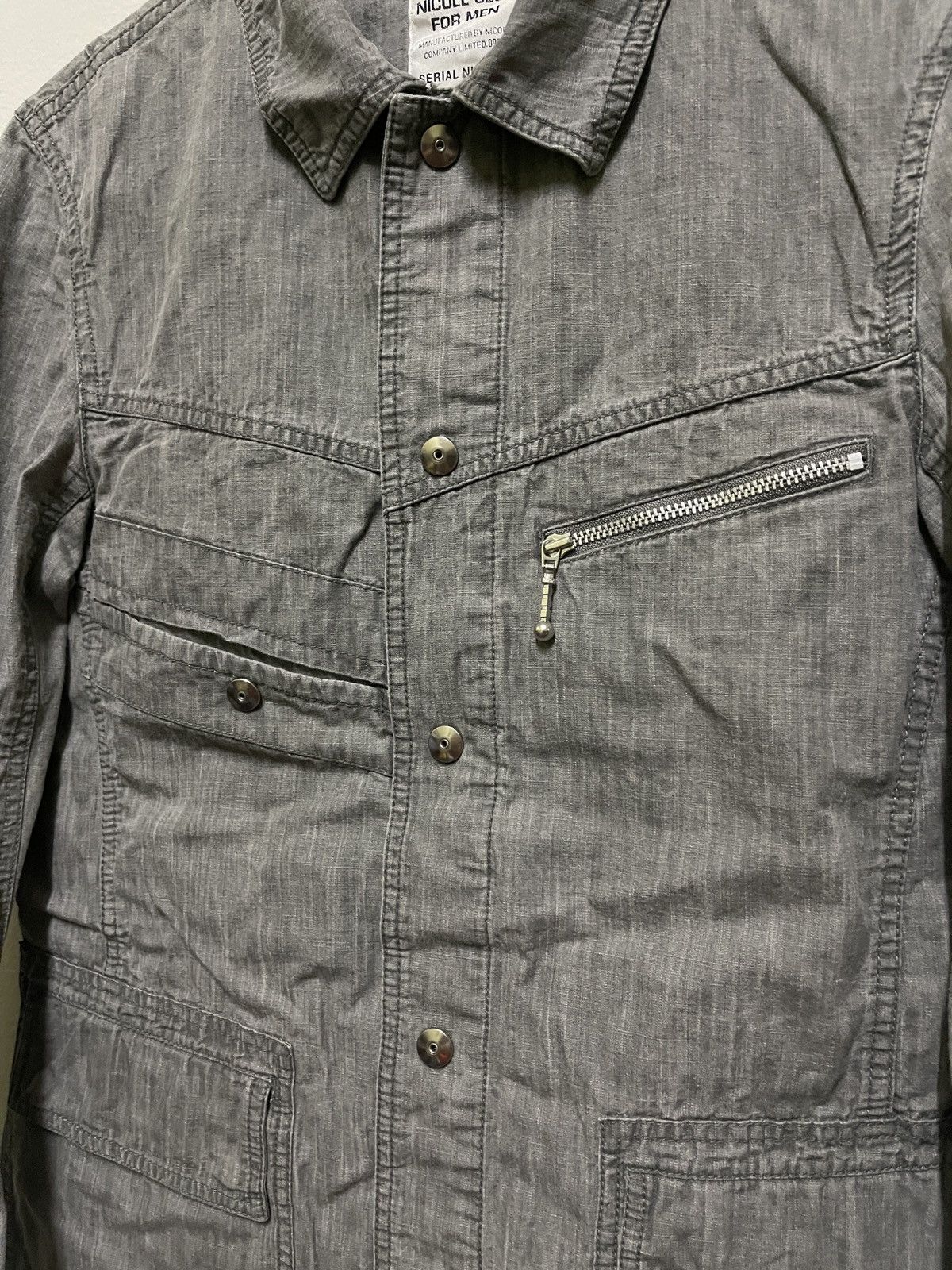 Japanese Brand × Nicole Club Nicole Club For Men Jacket Size US S / EU 44-46 / 1 - 4 Thumbnail
