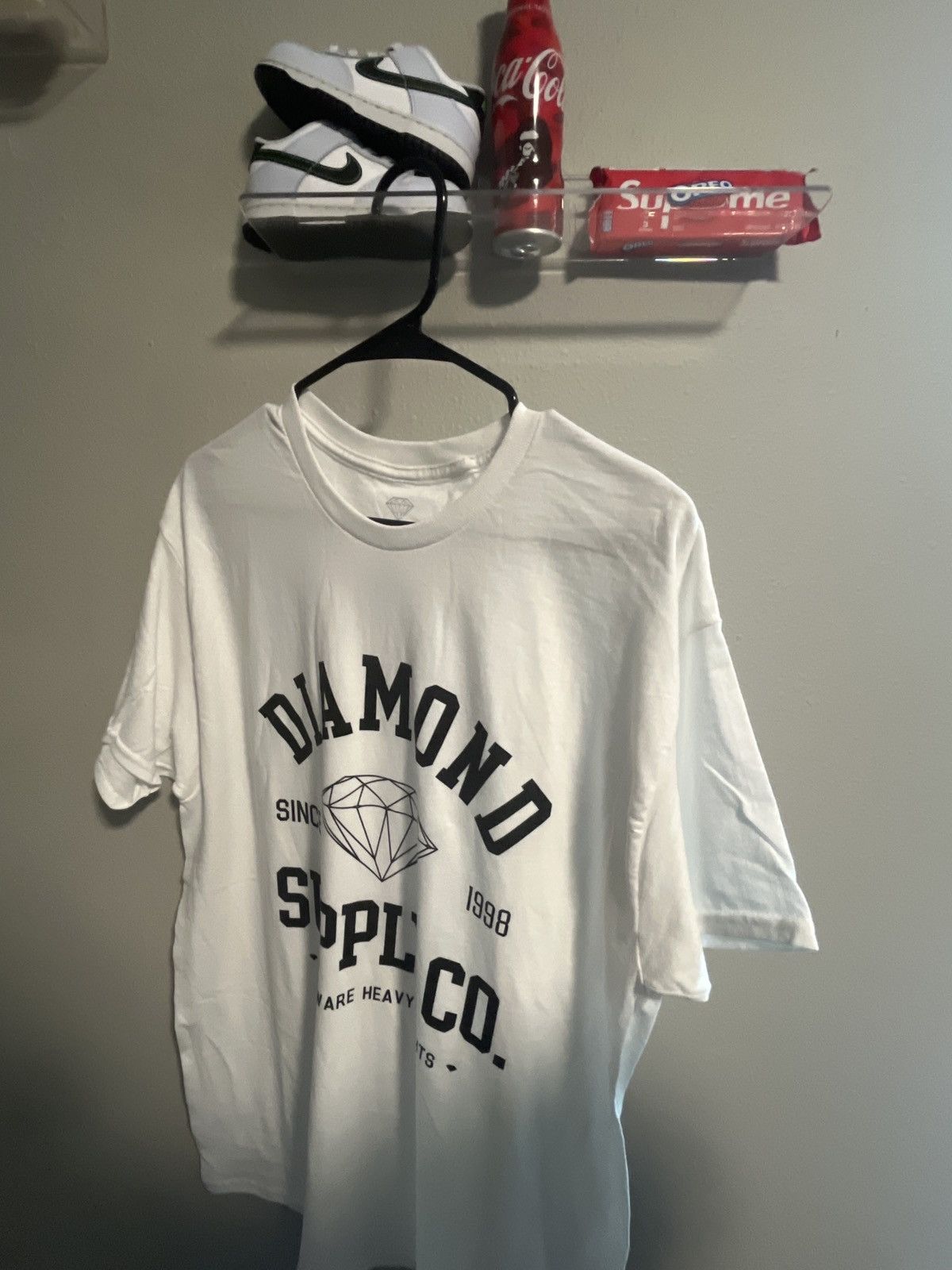 Diamond Supply Co White diamond supply co t shirt | Grailed