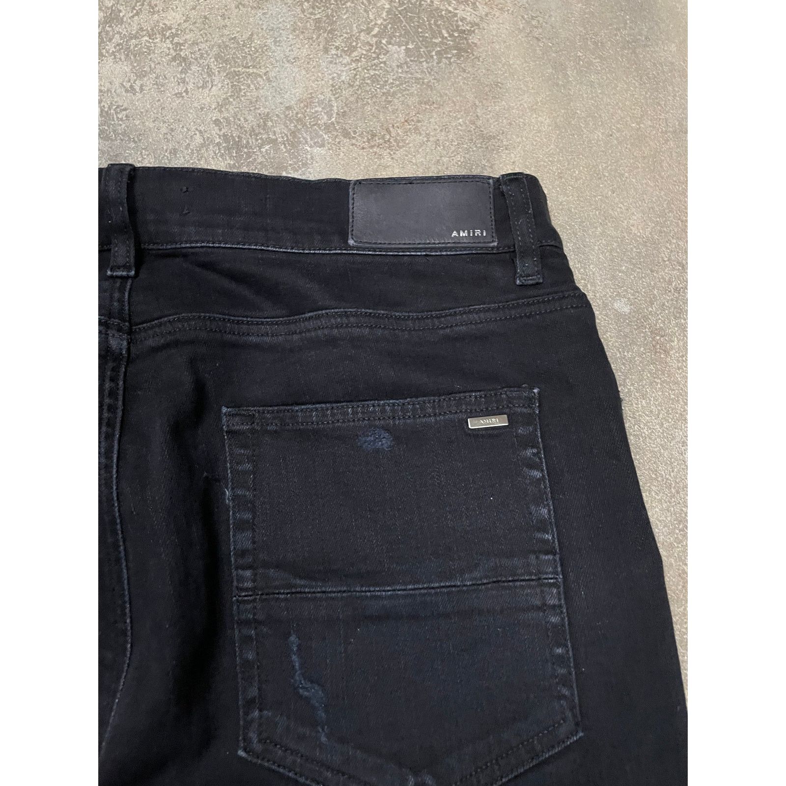 Amiri Amiri Jeans Black Art Patchwork 36 Used Size US 36 / EU 52 - 3 Thumbnail