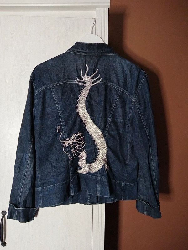 Other × Vintage Denim jacket Size L / US 10 / IT 46 - 2 Thumbnail
