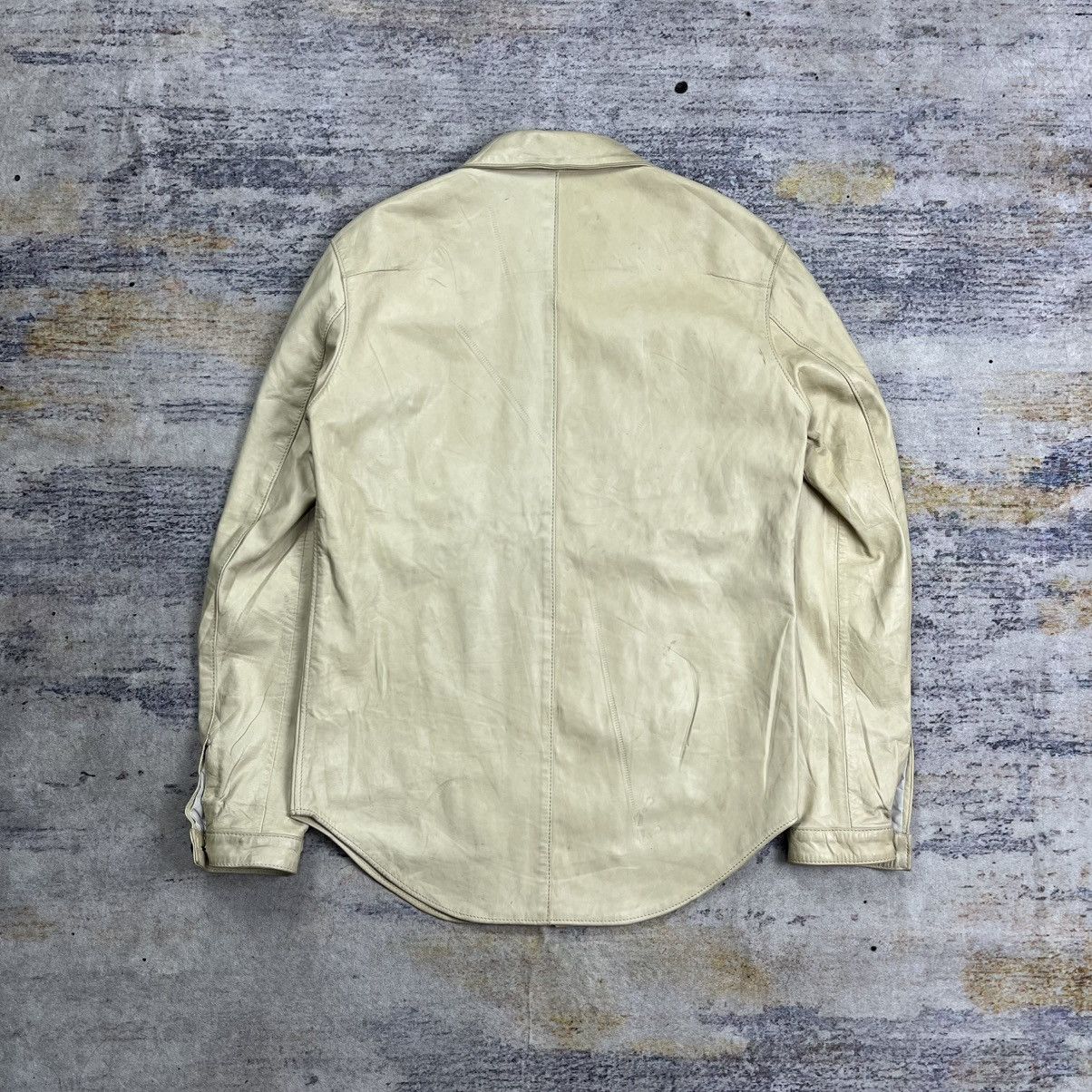 Isamu Katayama Backlash Zero Form Zerospace horse hide leather jacket double zipper Size US S / EU 44-46 / 1 - 2 Thumbnail
