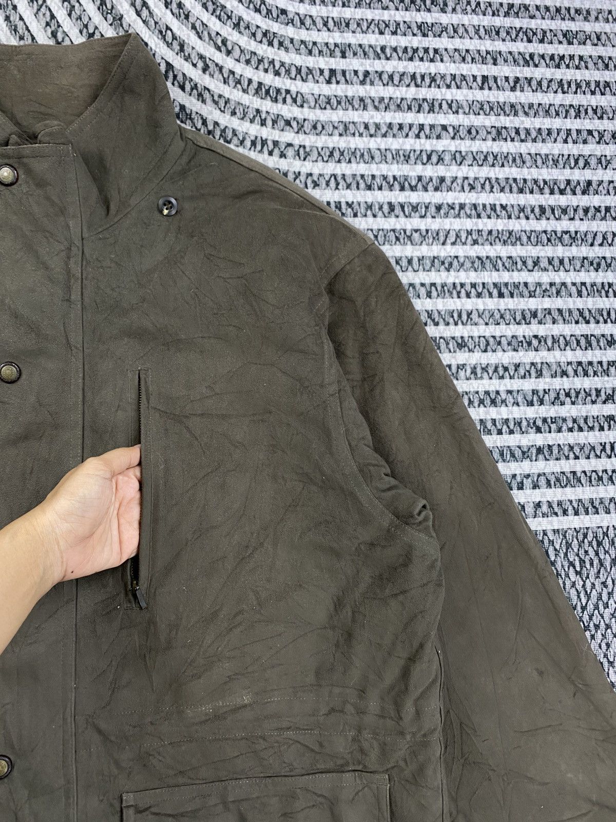 Gianni Valentino Vintage Gianni Valentino Rare Zipper Chore Jacket Size US XL / EU 56 / 4 - 9 Thumbnail
