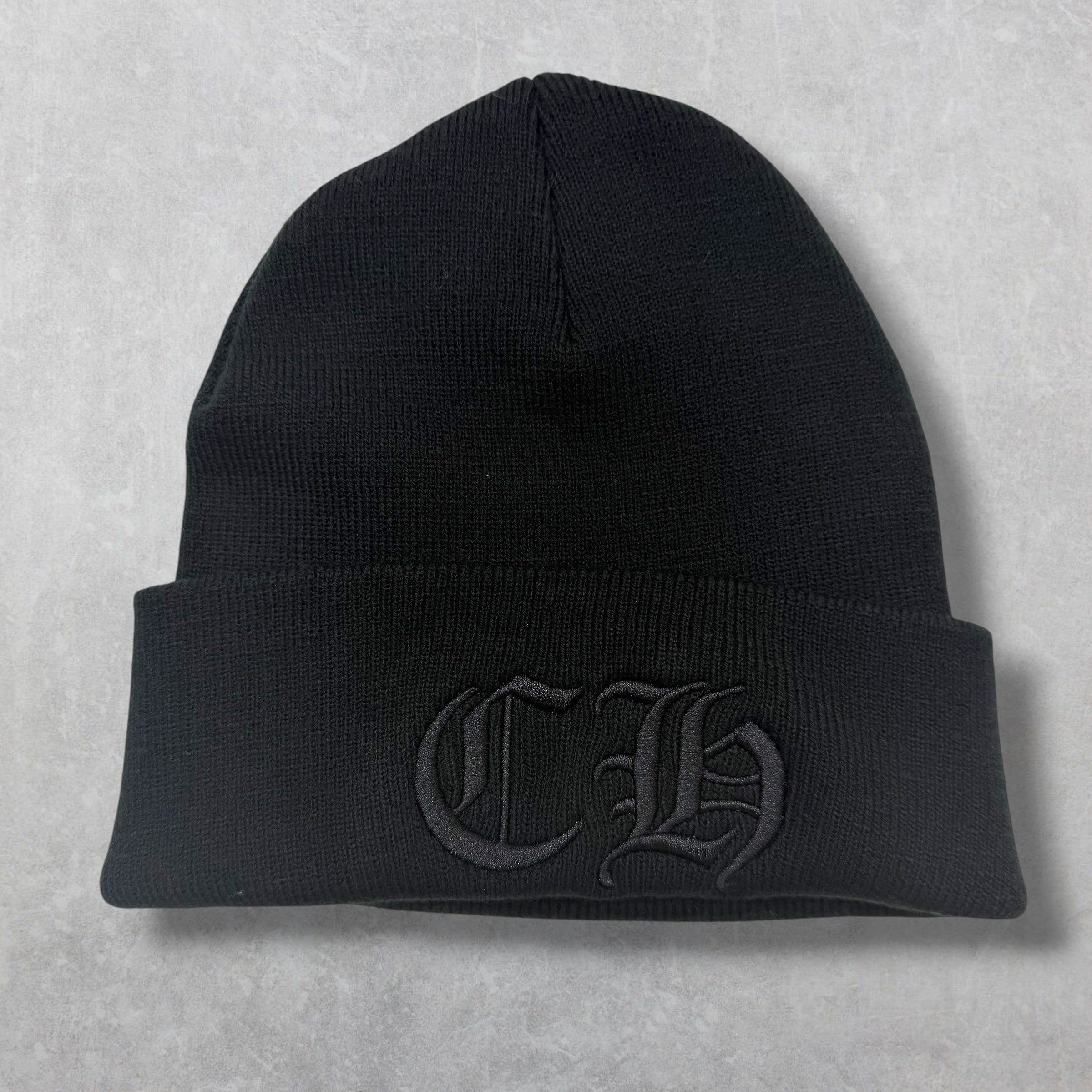 Chrome Hearts Chrome Hearts CH Logo Beanie Black Size ONE SIZE - 1 Thumbnail