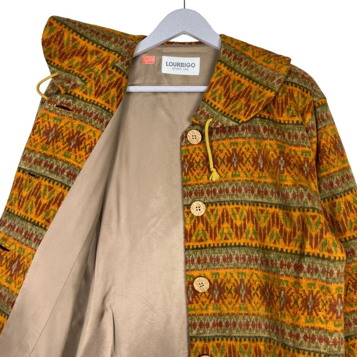 Japanese Brand 🔥 VINTAGE LOURBIGO NATIVE MOTIVE JACKET MADE IN JAPAN Size US M / EU 48-50 / 2 - 10 Thumbnail