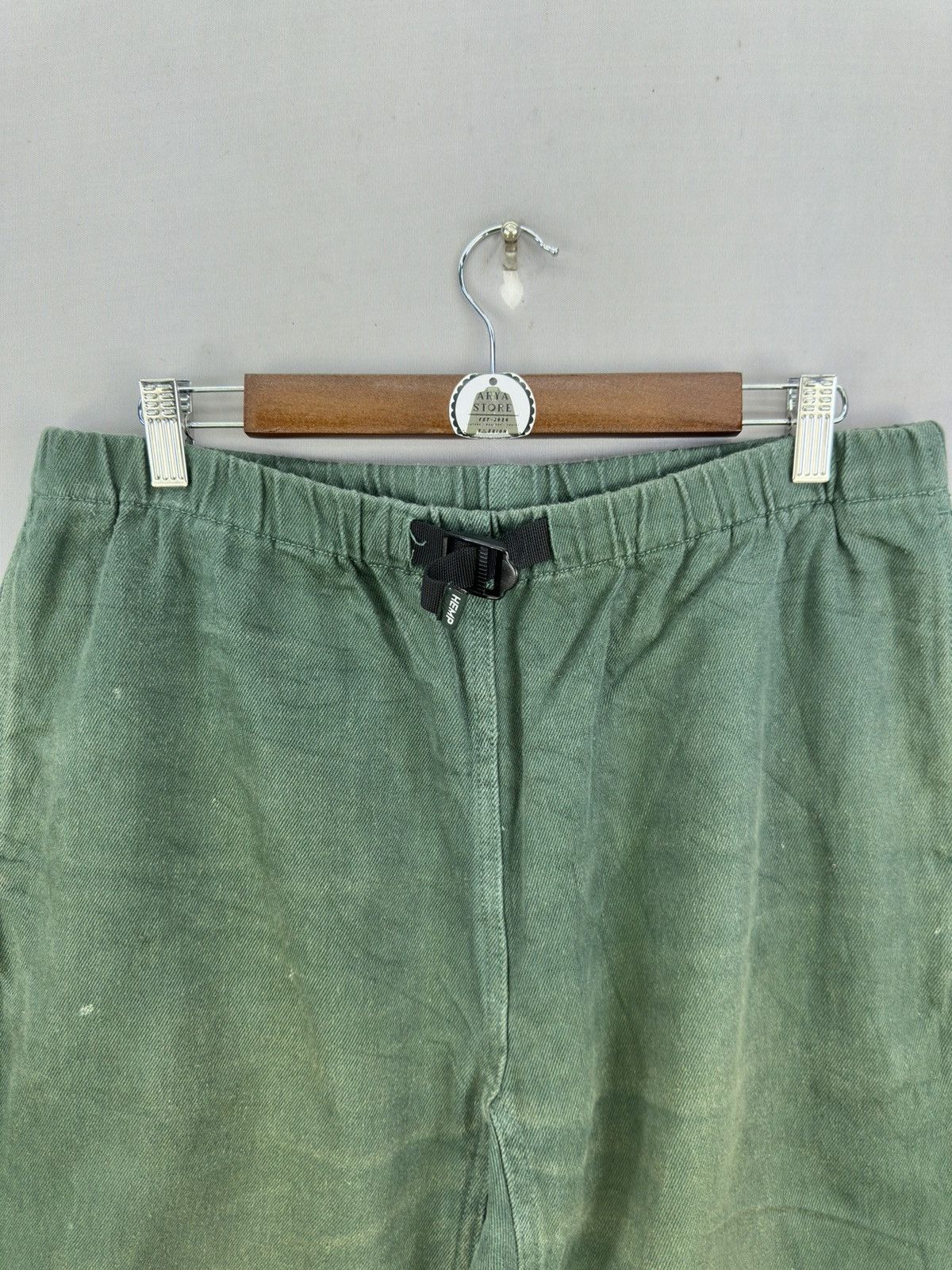 Manastash Manastash Olive Green Hemp Pants Size US 32 / EU 48 - 9 Thumbnail