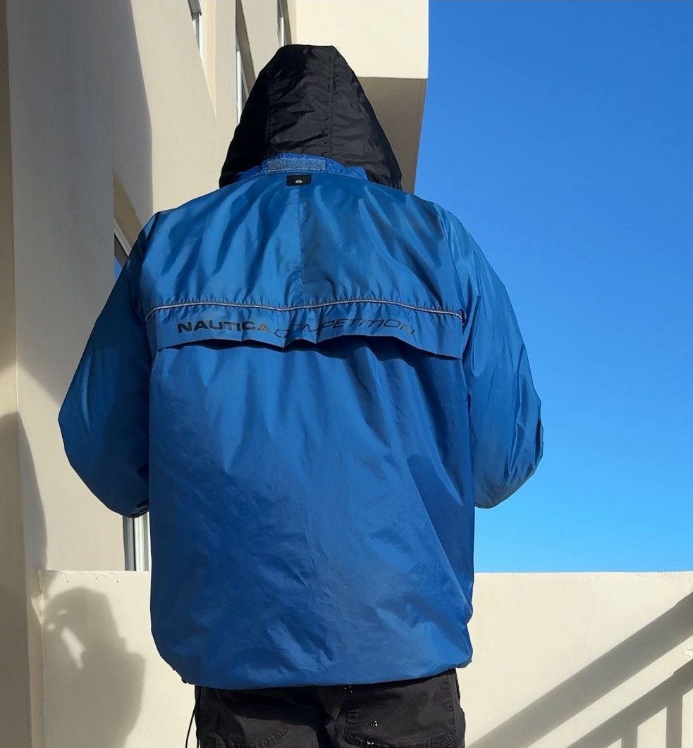 Nautica Vintage Nautica Competition Blue Windbreaker Size US M / EU 48-50 / 2 - 2 Thumbnail