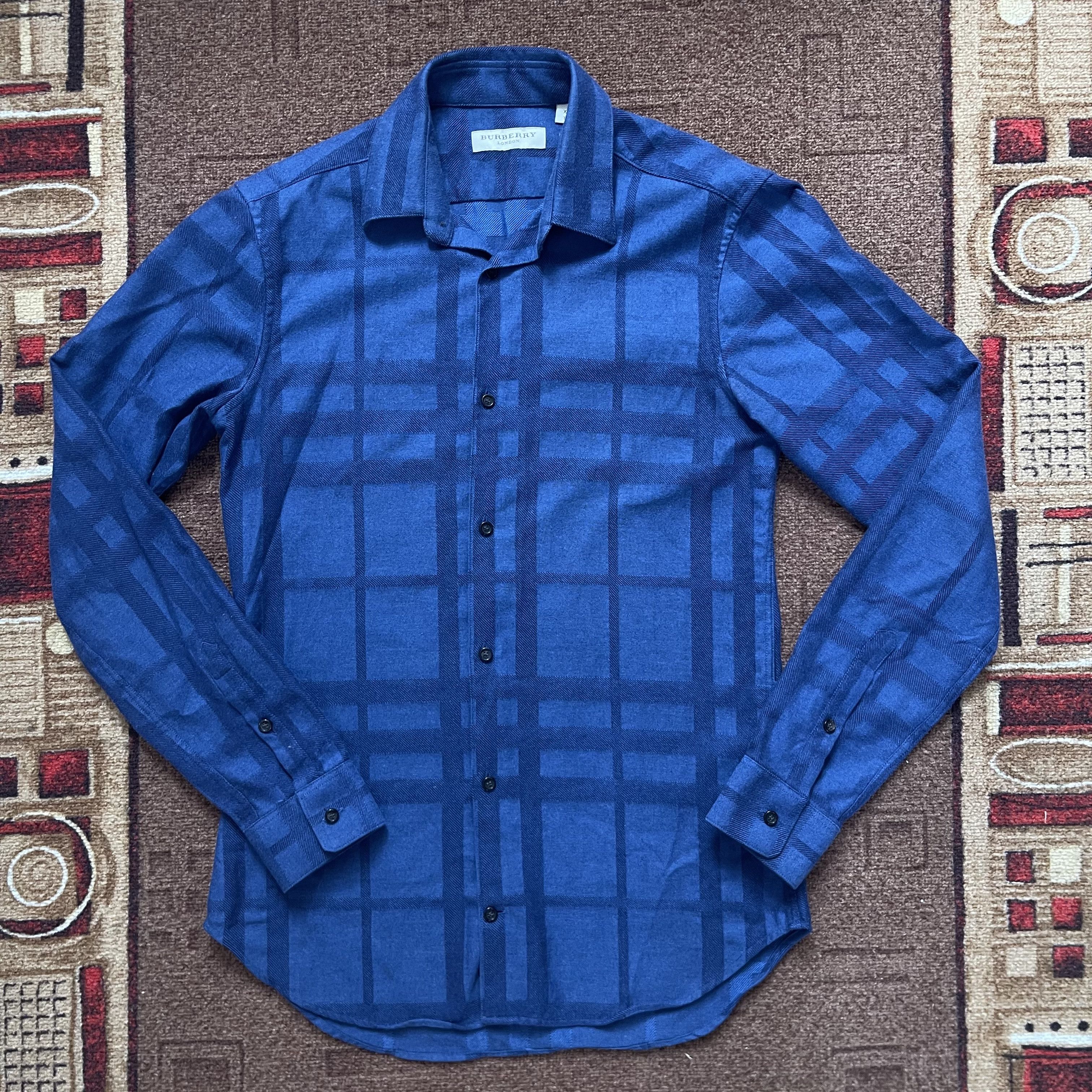 Other Burberry shirt nova check Blue Size US XS / EU 42 / 0 - 1 Thumbnail
