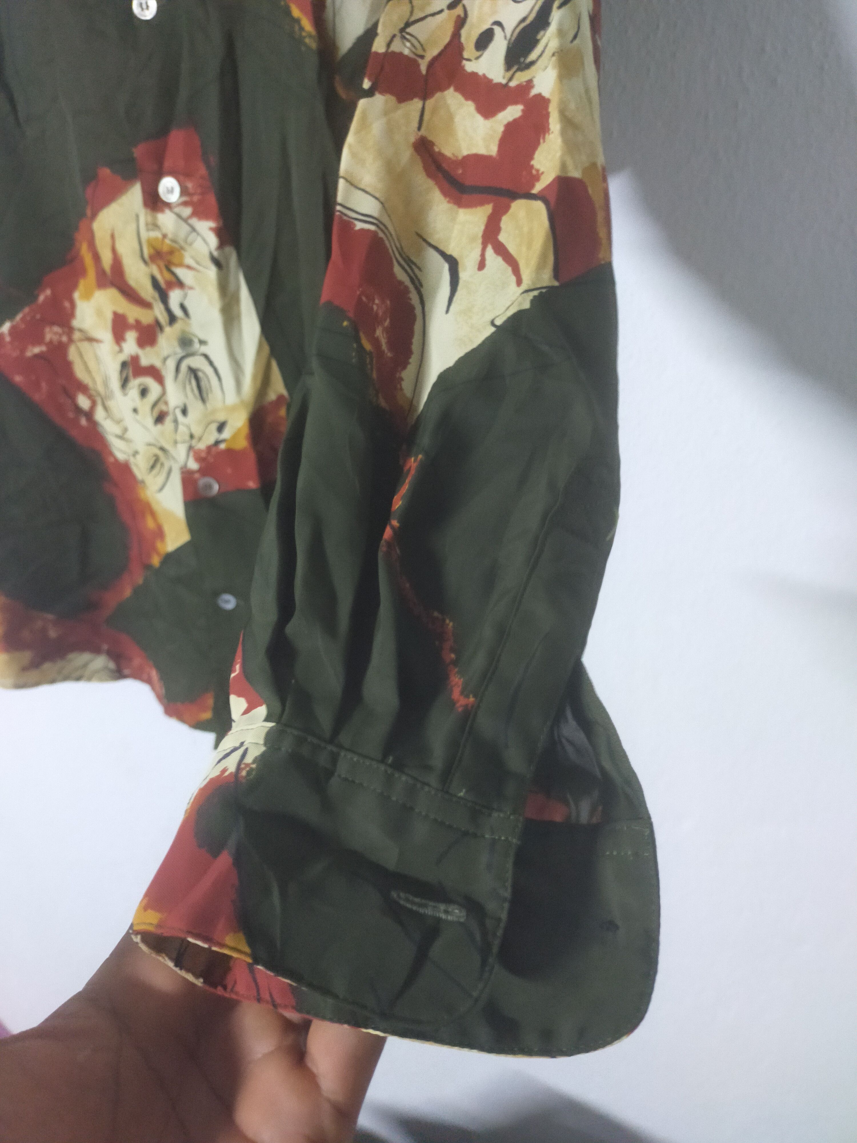 Designer × Japanese Brand Vintage Japanese brands Sourdine women printed button up Size L / US 10 / IT 46 - 4 Thumbnail