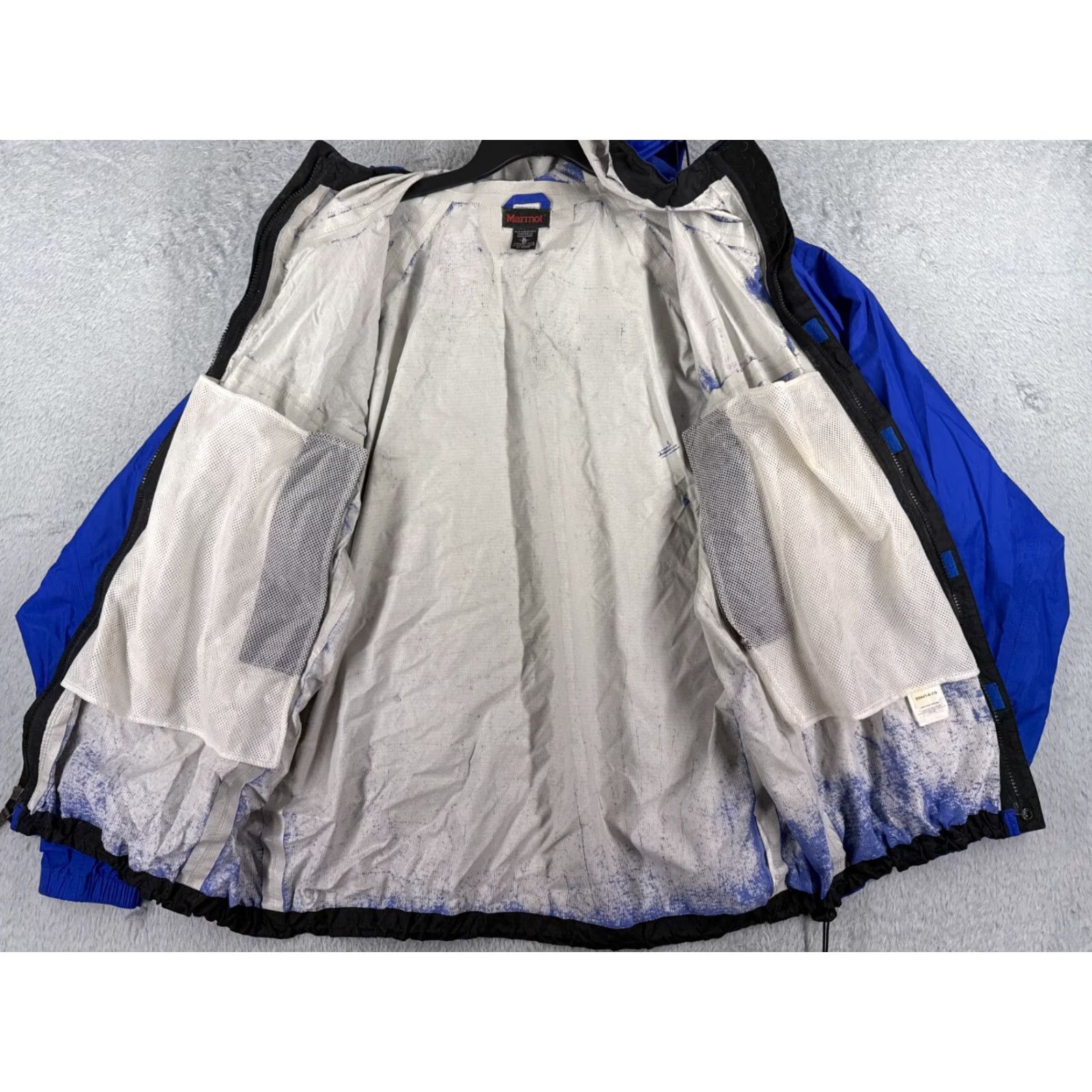 Marmot VINTAGE Marmot Jacket Adult XL Blue Windbreaker Hooded Full Zip Poly Size US XL / EU 56 / 4 - 2 Thumbnail