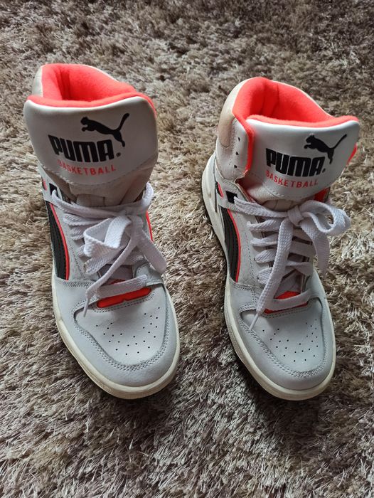 Vintage puma hot sale basketball shoes