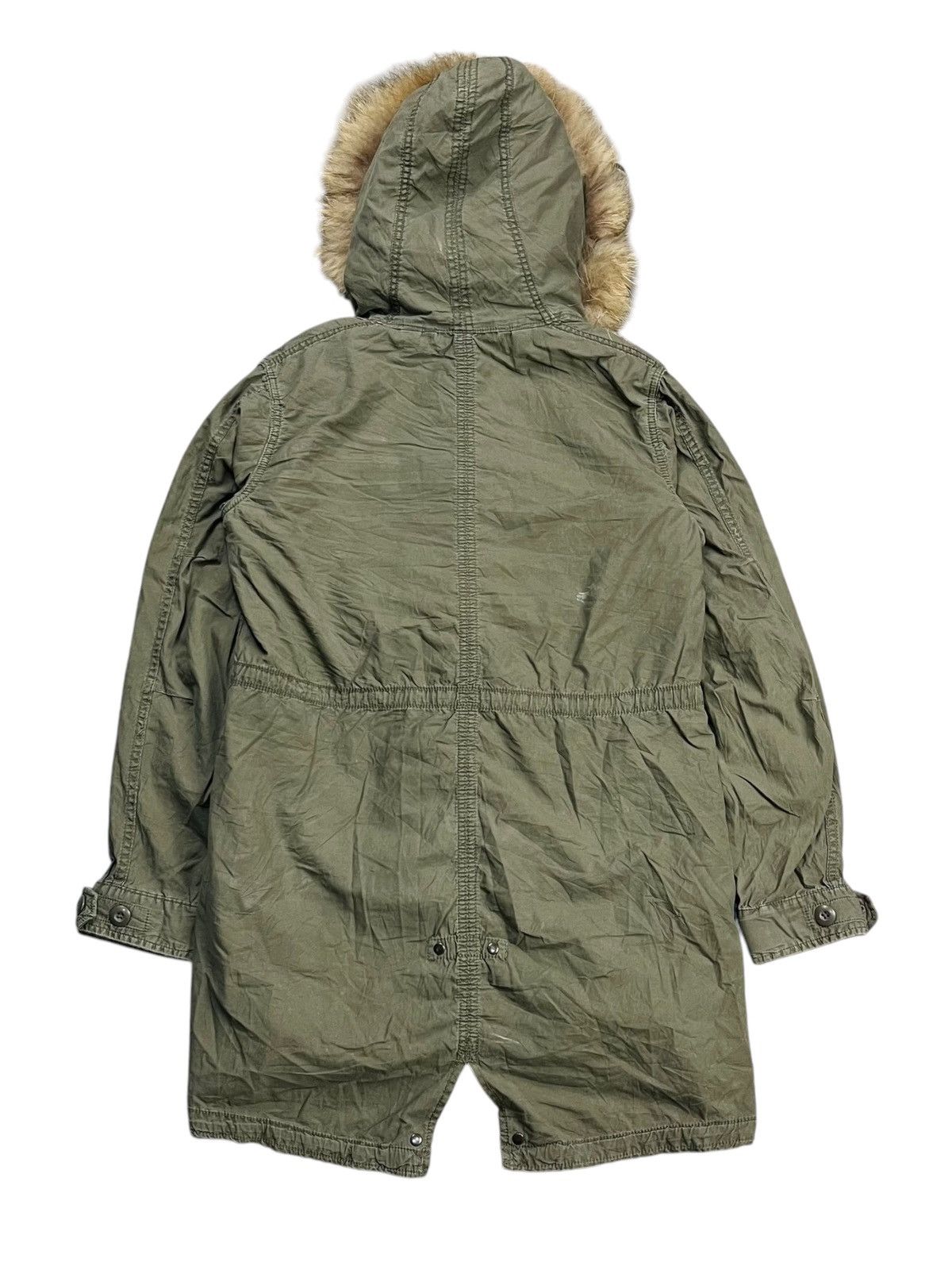 If Six Was Nine 2000s GOA - Apocalypse Fur Hoodie Jacket Size US M / EU 48-50 / 2 - 7 Thumbnail