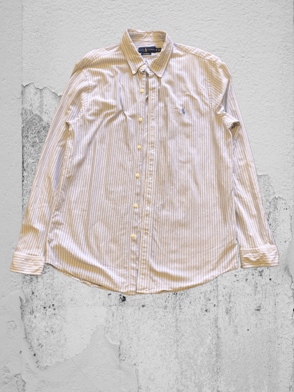 Ralph Lauren button-down Ralph Lauren shirt Vintage striped Y2K Size US XL / EU 56 / 4 - 1 Thumbnail