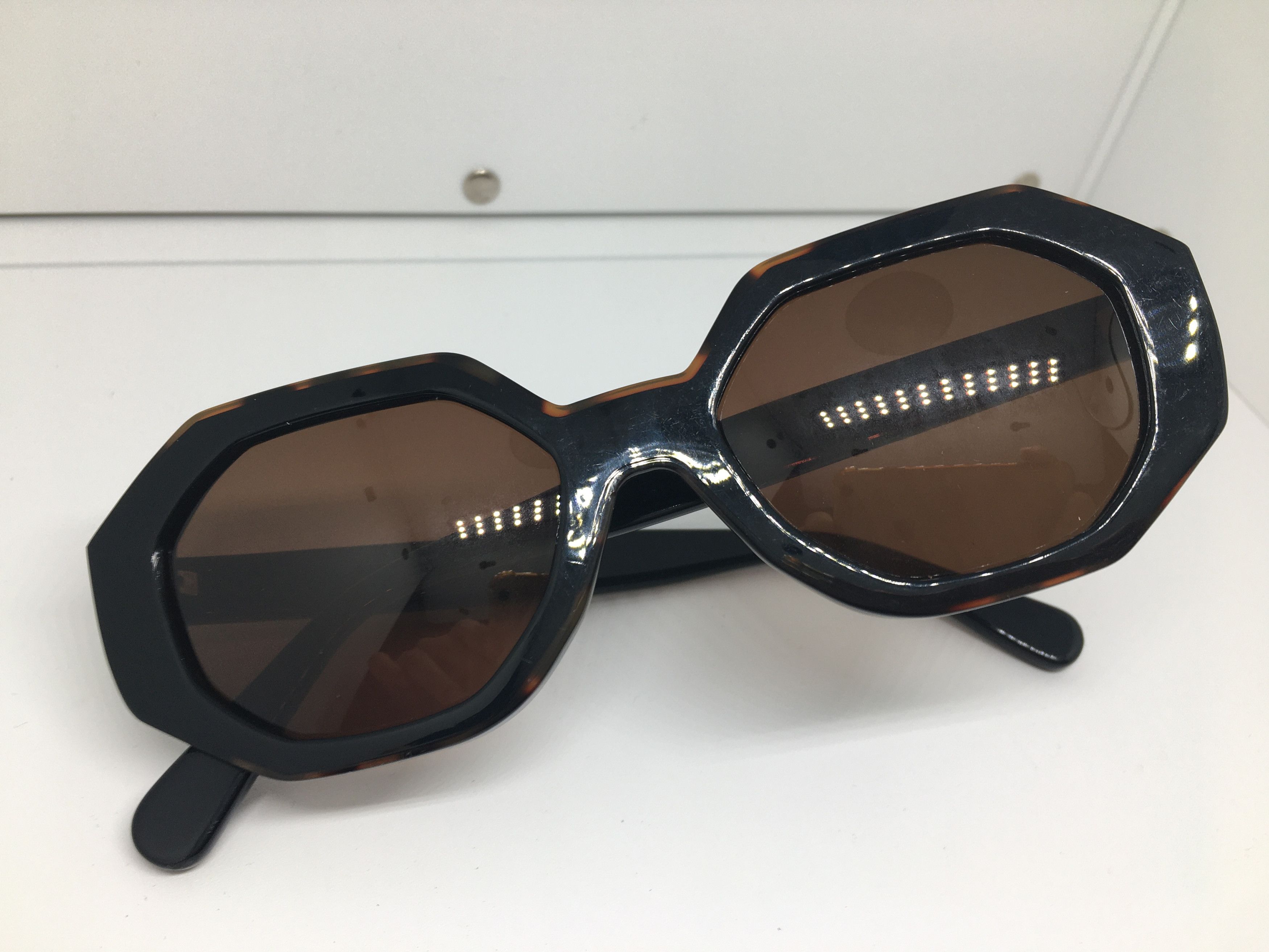 Vintage Vintage Handmade Tortoise Sunglasses Frame Size ONE SIZE - 5 Thumbnail